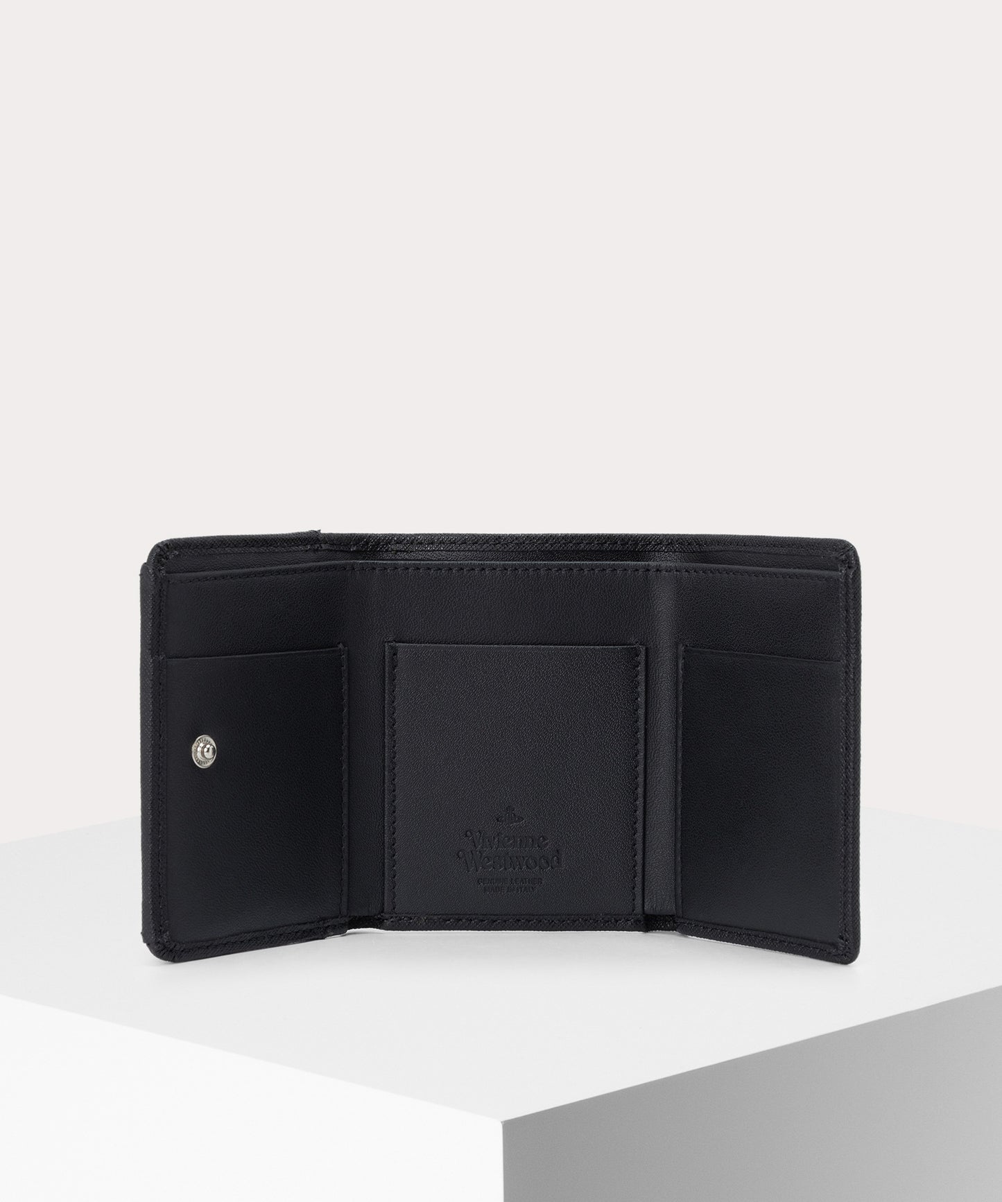 SAFFIANO 三つ折りミニ財布