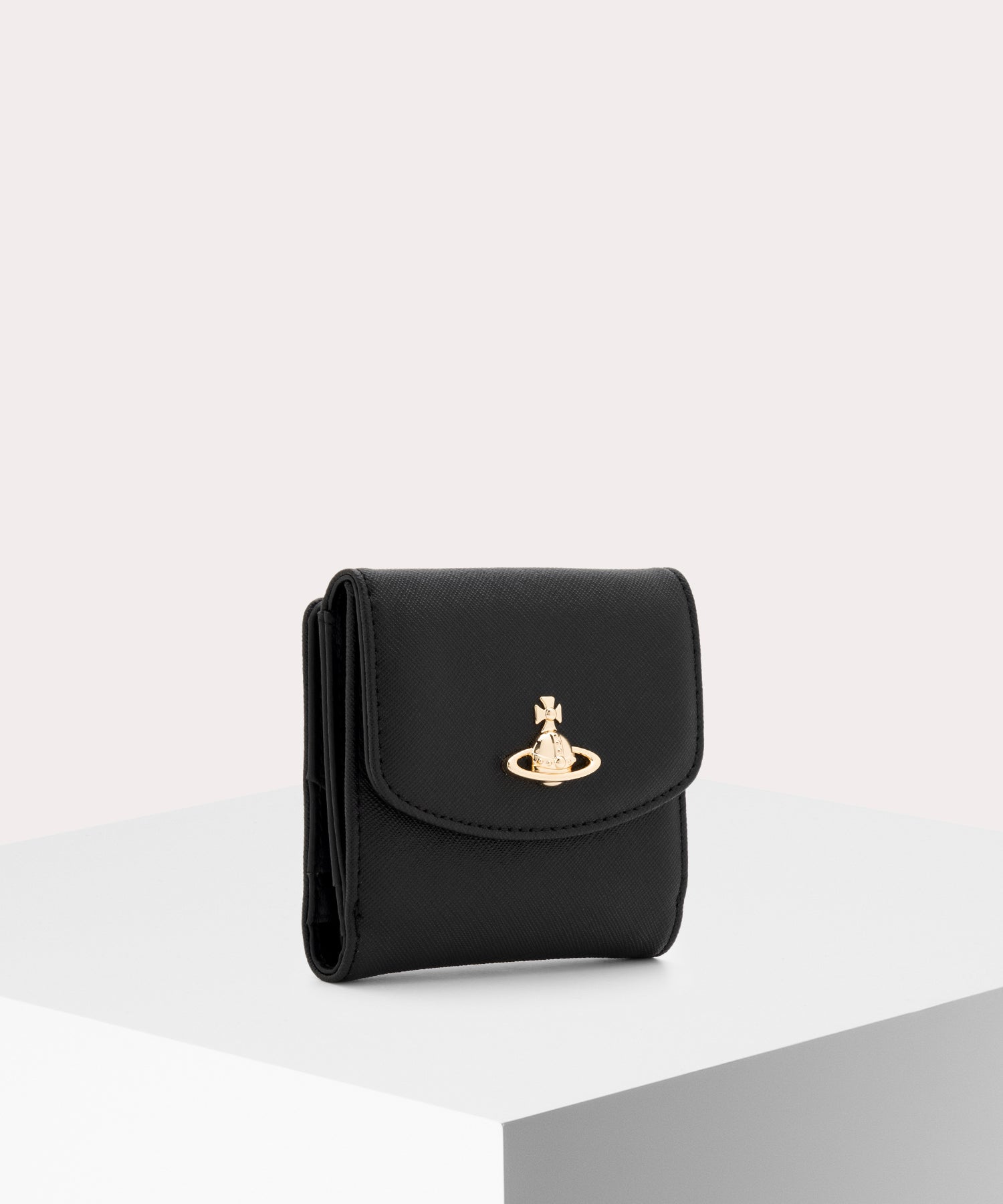 SAFFIANO 二つ折り財布(ブラック)（メンズ）（1220952008）｜財布