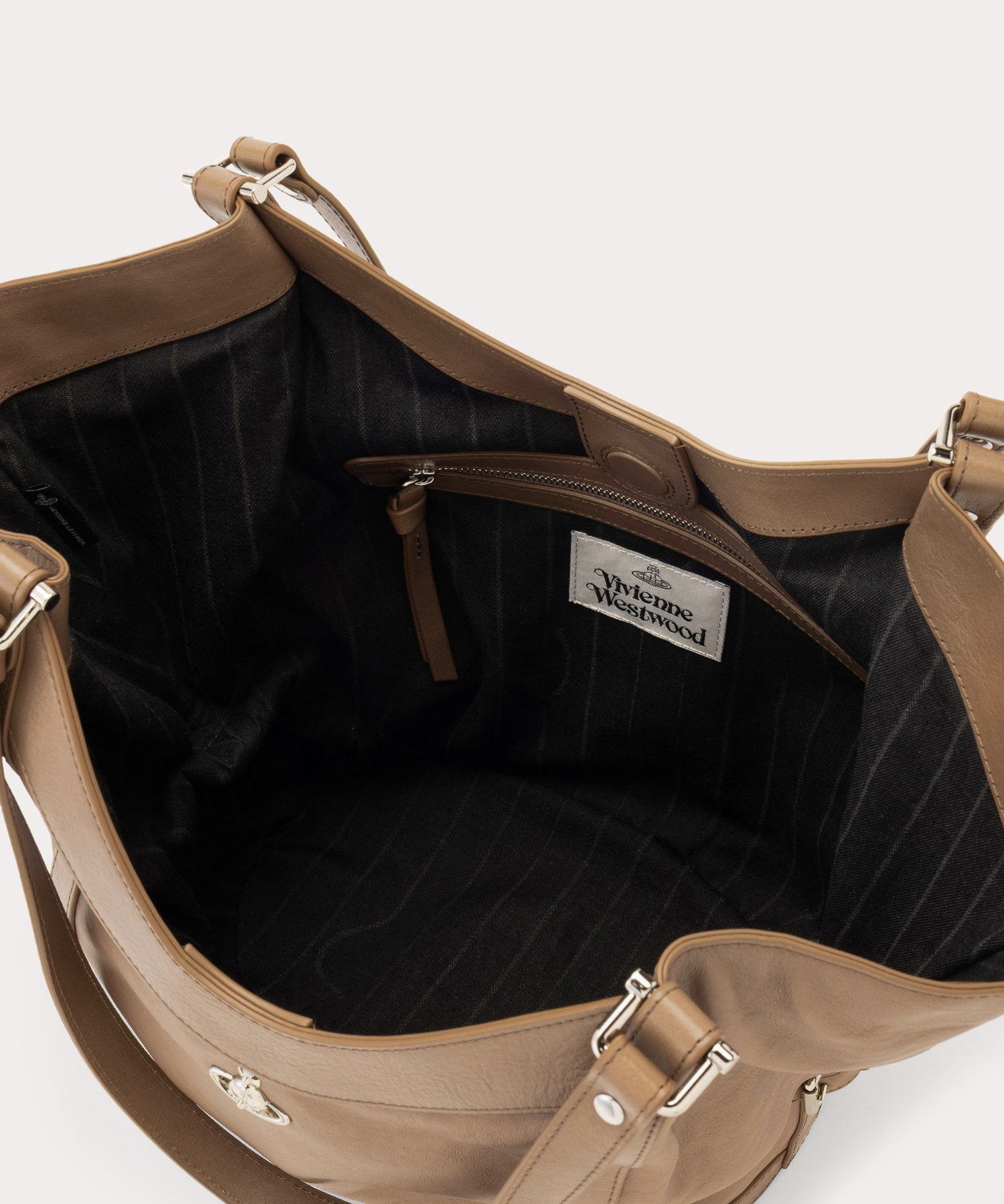 SUPPLE LEATHER OLIVE ショルダーバッグL