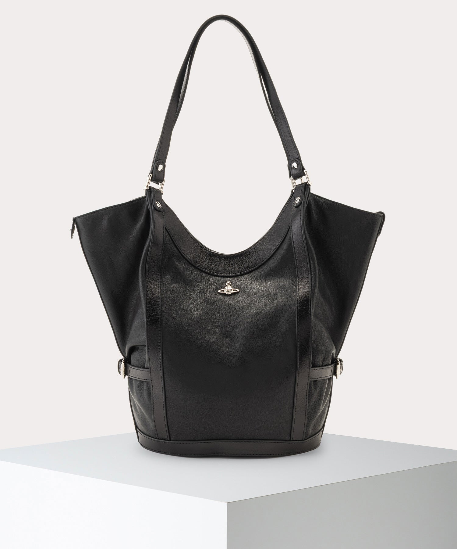 SUPPLE LEATHER OLIVE ショルダーバッグL