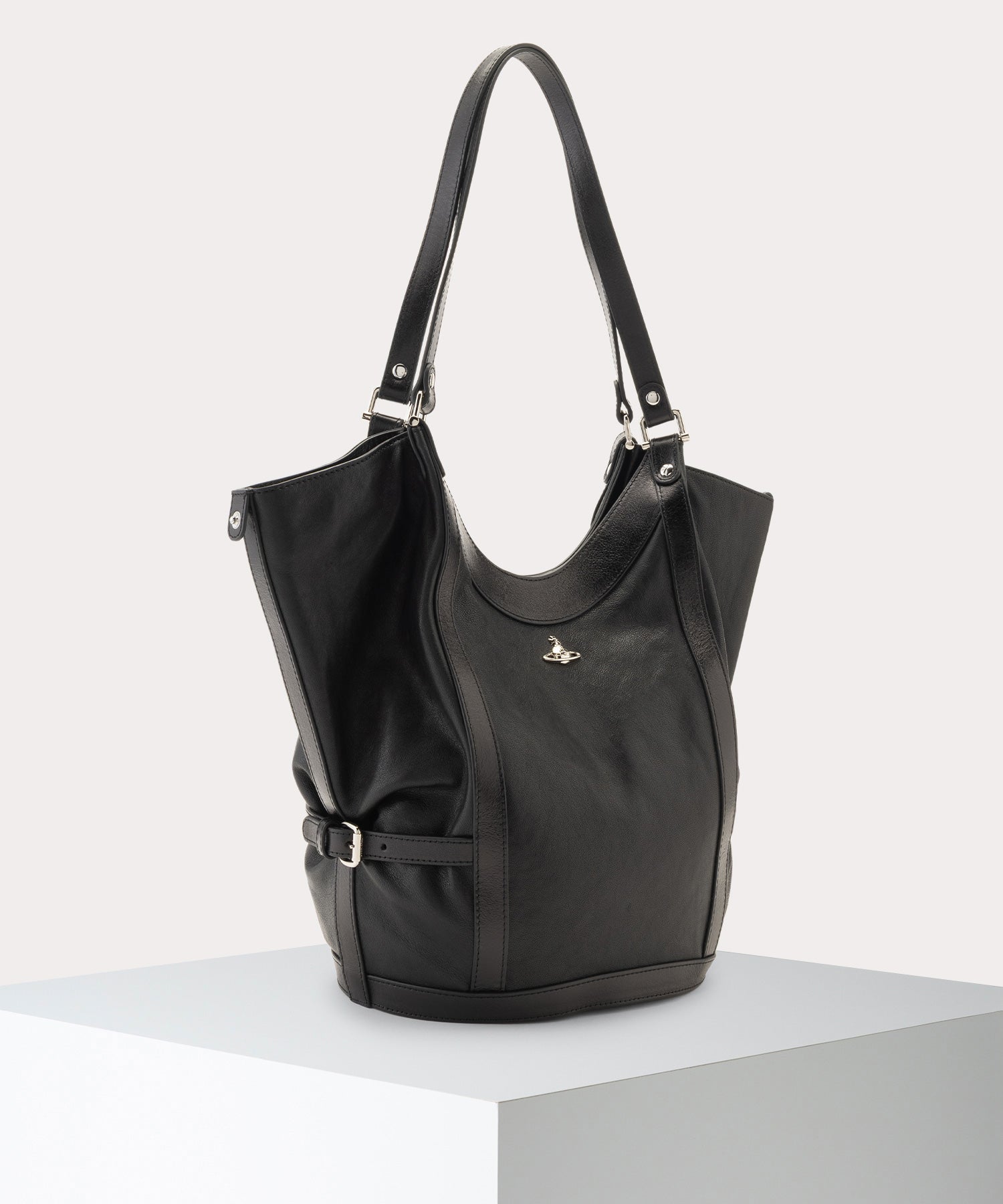 SUPPLE LEATHER OLIVE ショルダーバッグL