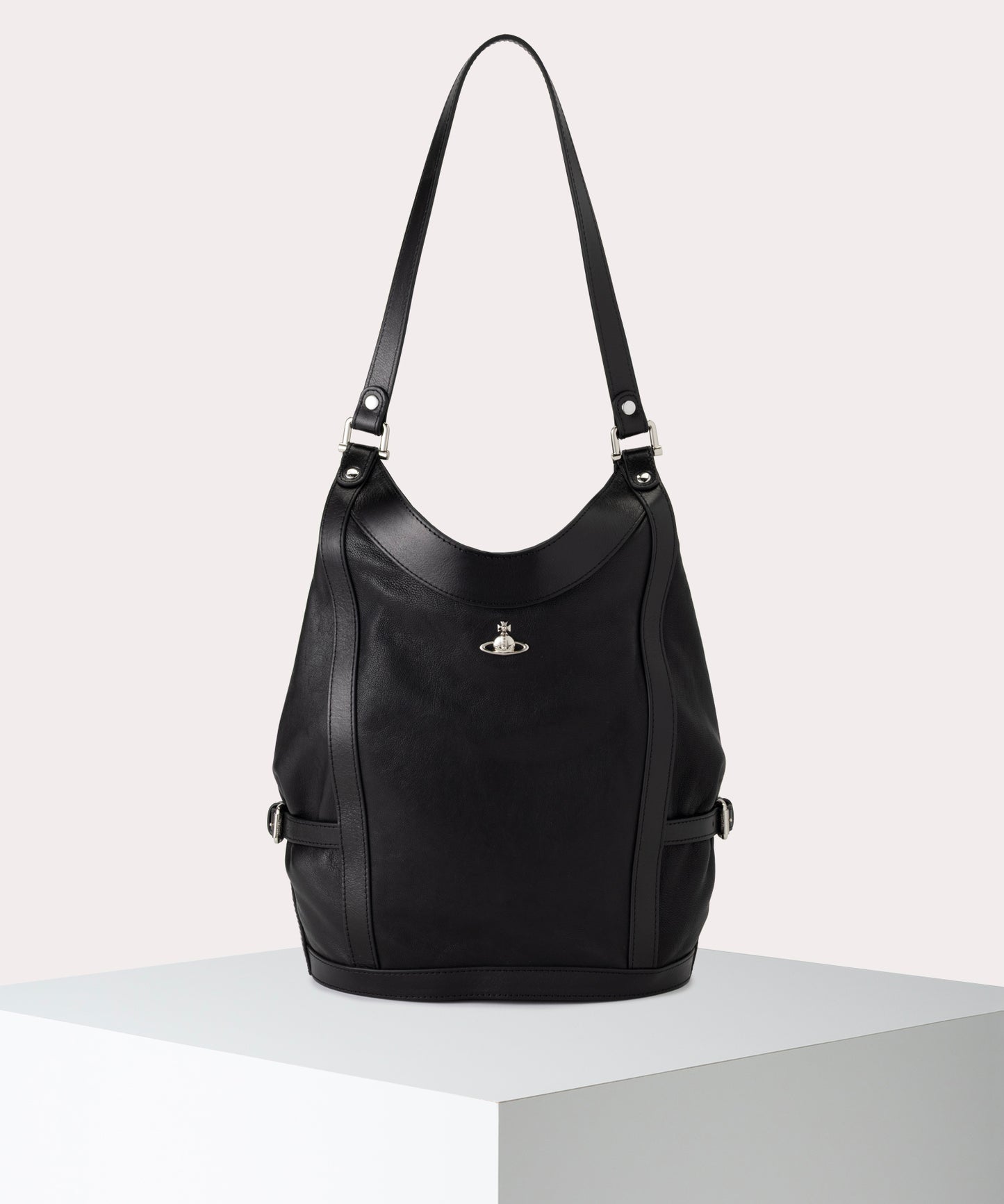 SUPPLE LEATHER OLIVE ショルダーバッグL