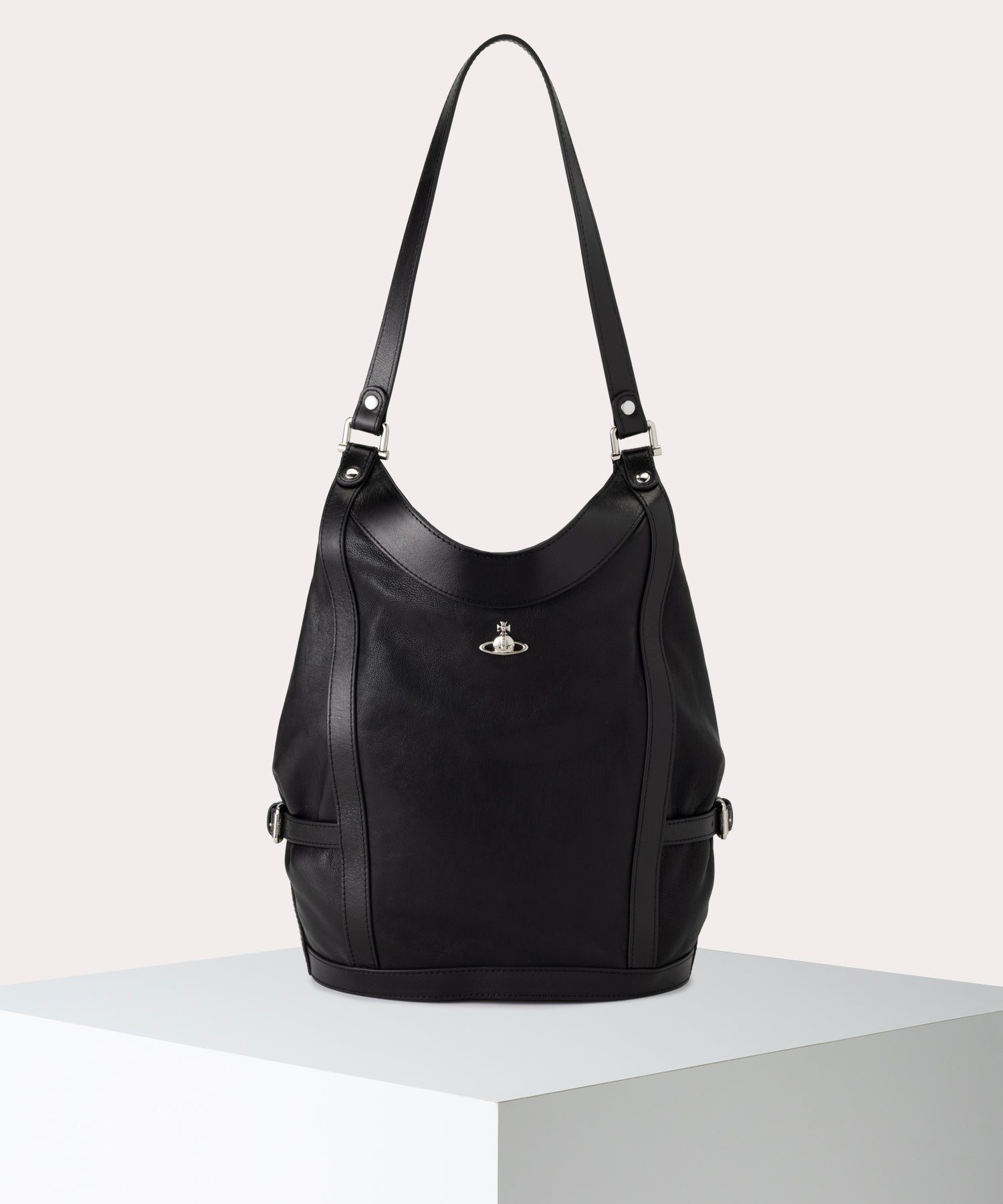 SUPPLE LEATHER OLIVE ショルダーバッグL