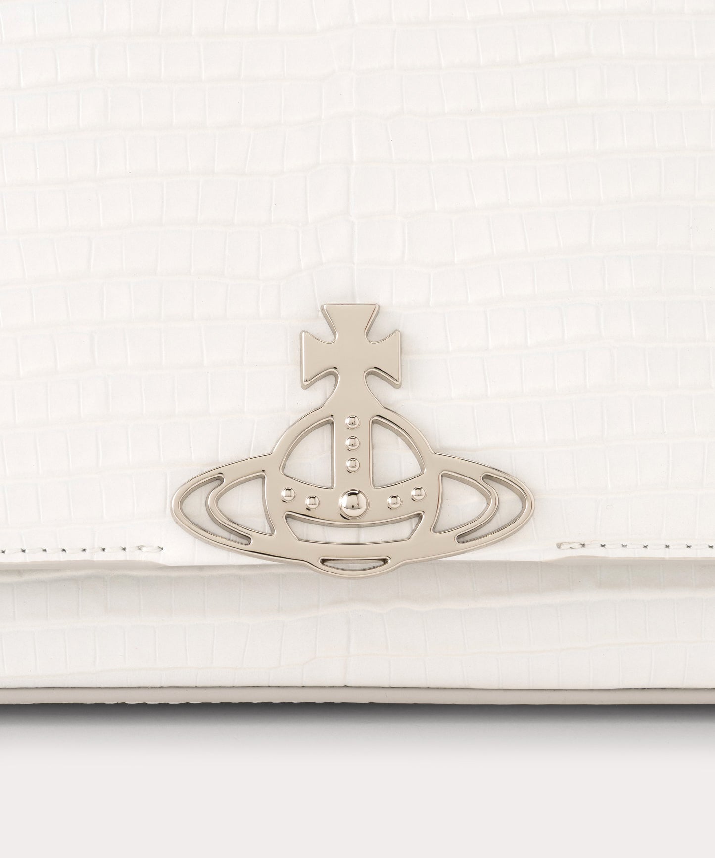 MINI CROC EMBOSSED HAZEL ハンドバッグM