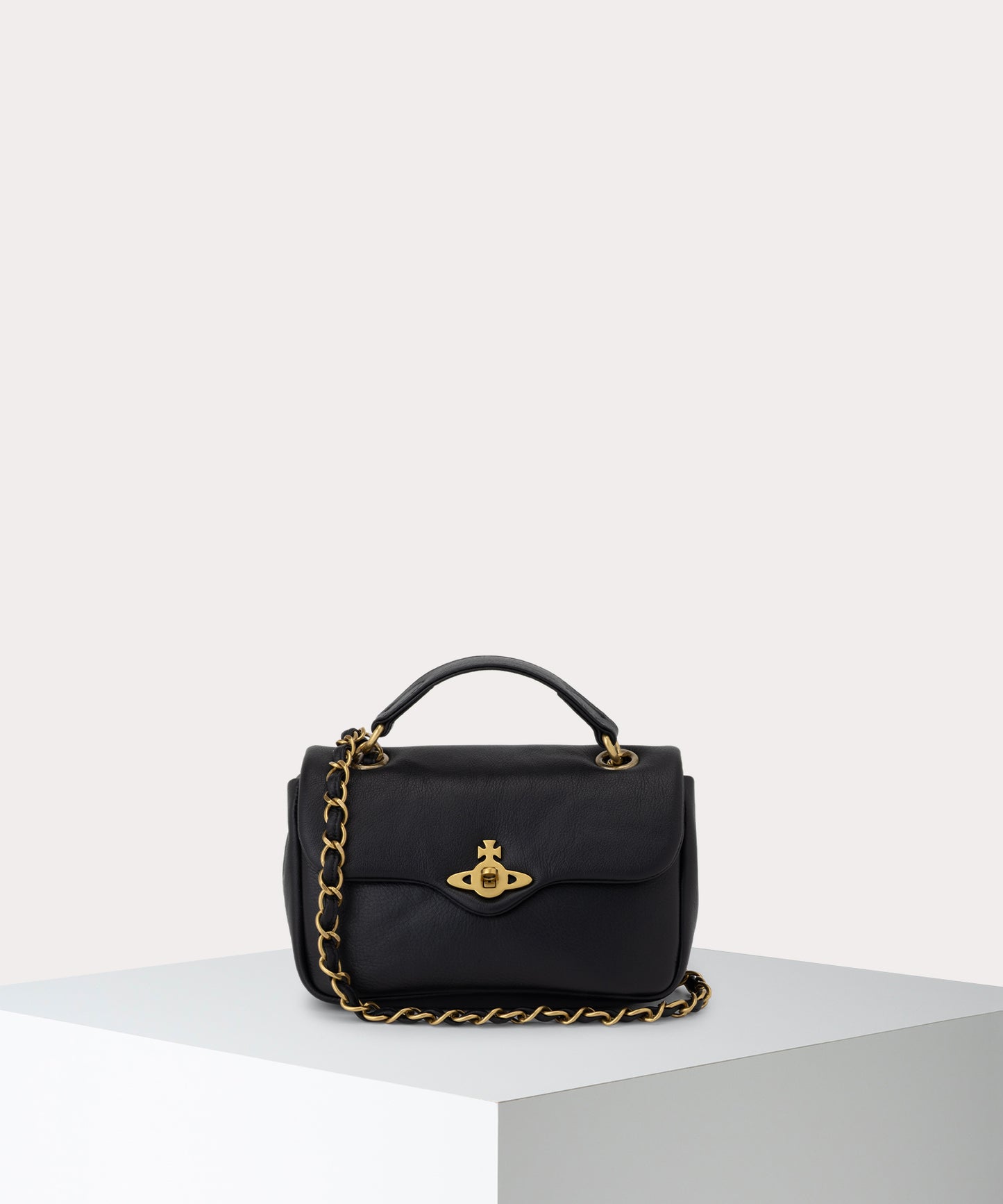 ANILINE LEATHER ANITA ショルダーバッグS