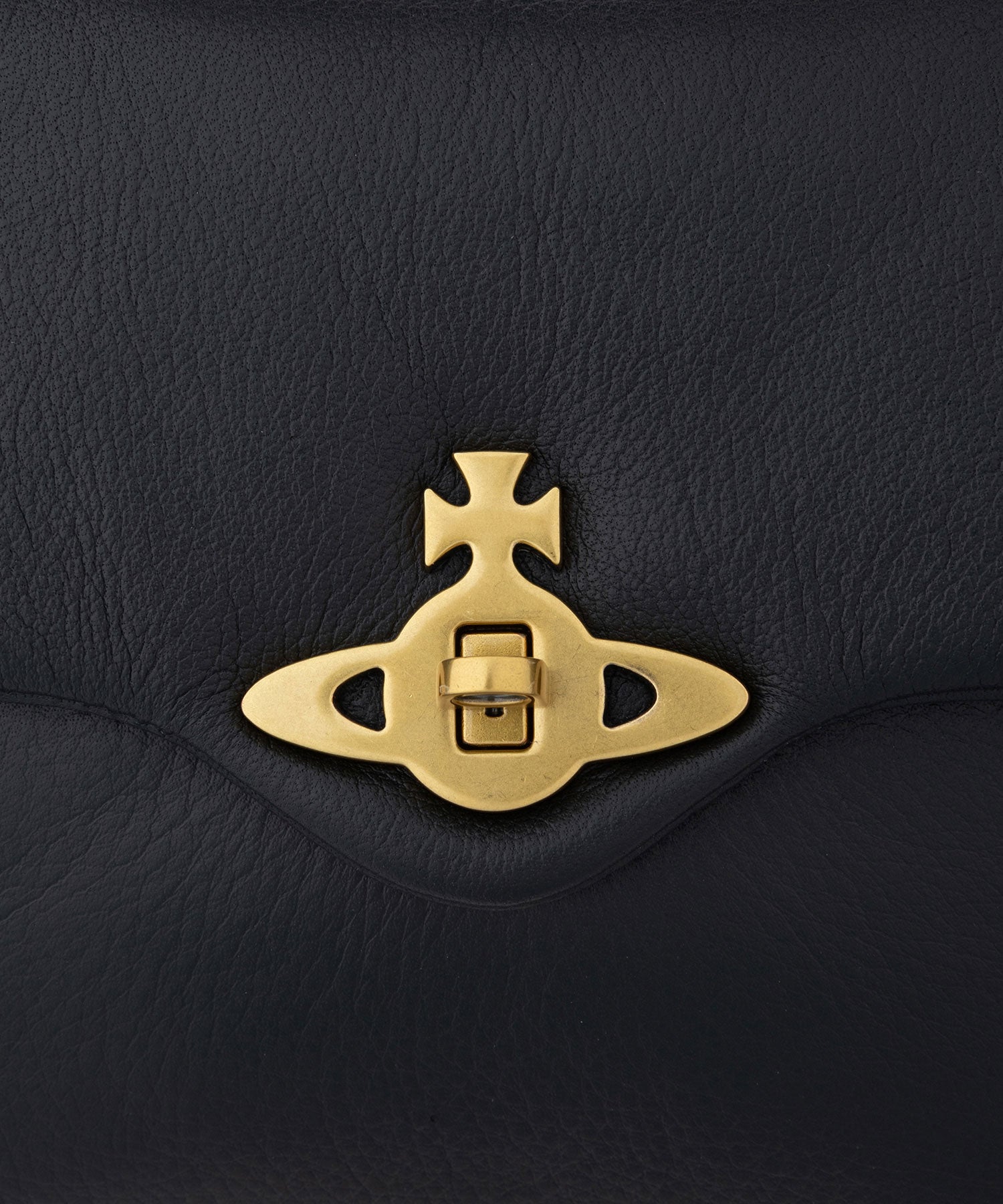 VIVIENNE WESTWOOD アニタ チェーンショルダーバッグ Vivienne Westwood Anita Chain ショルダーバッグ | ブラック