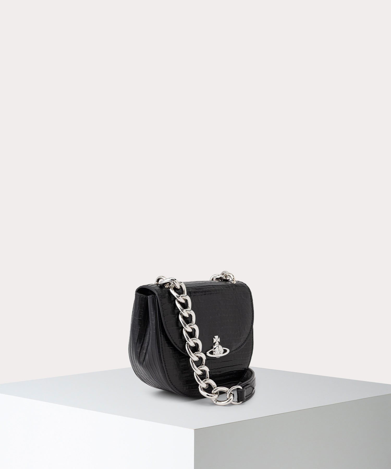 MINI CROC JODIE サドルバッグ(ブラック)（メンズ）（1220952041