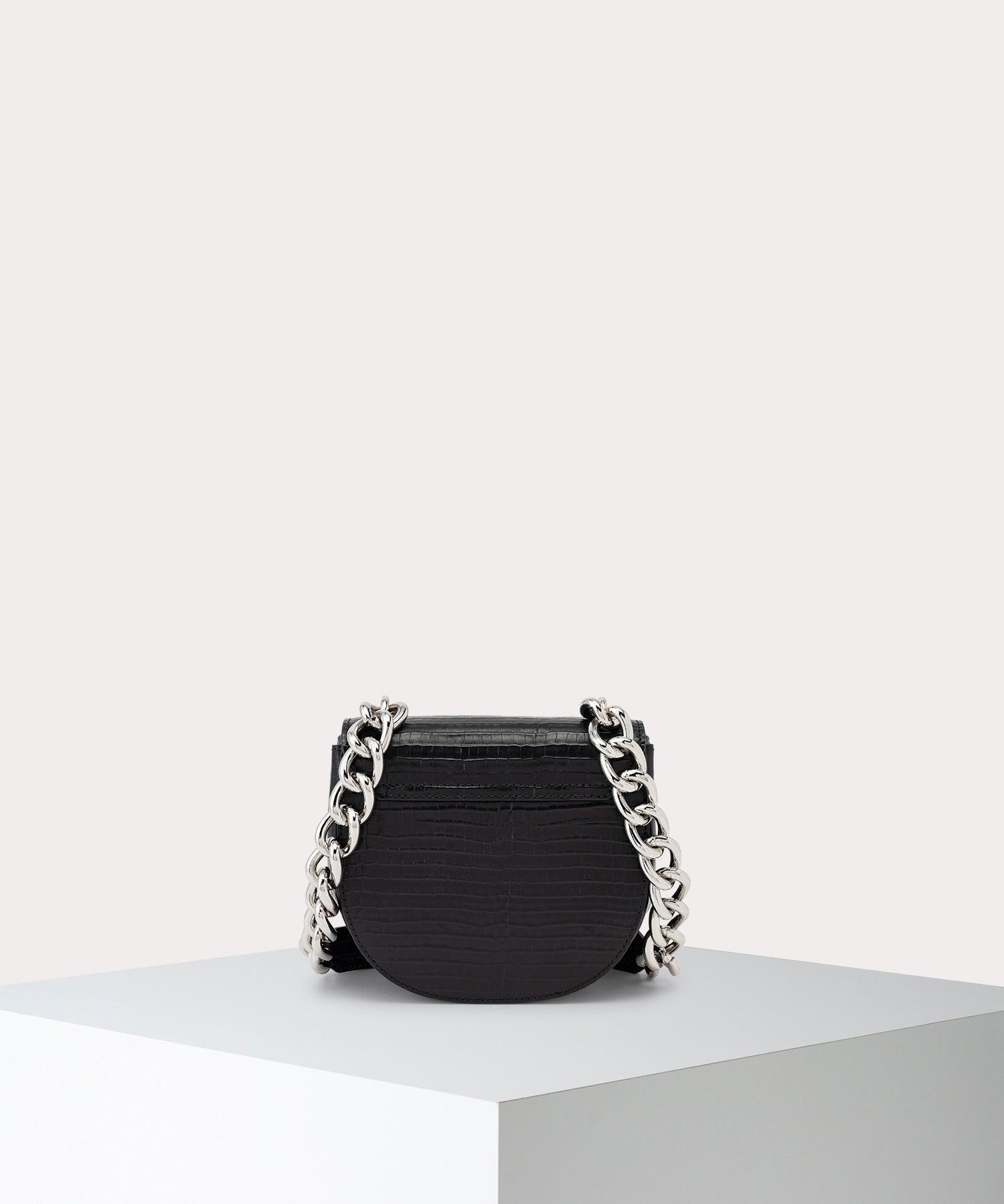 MINI CROC JODIE サドルバッグ(ブラック)（メンズ）（1220952041