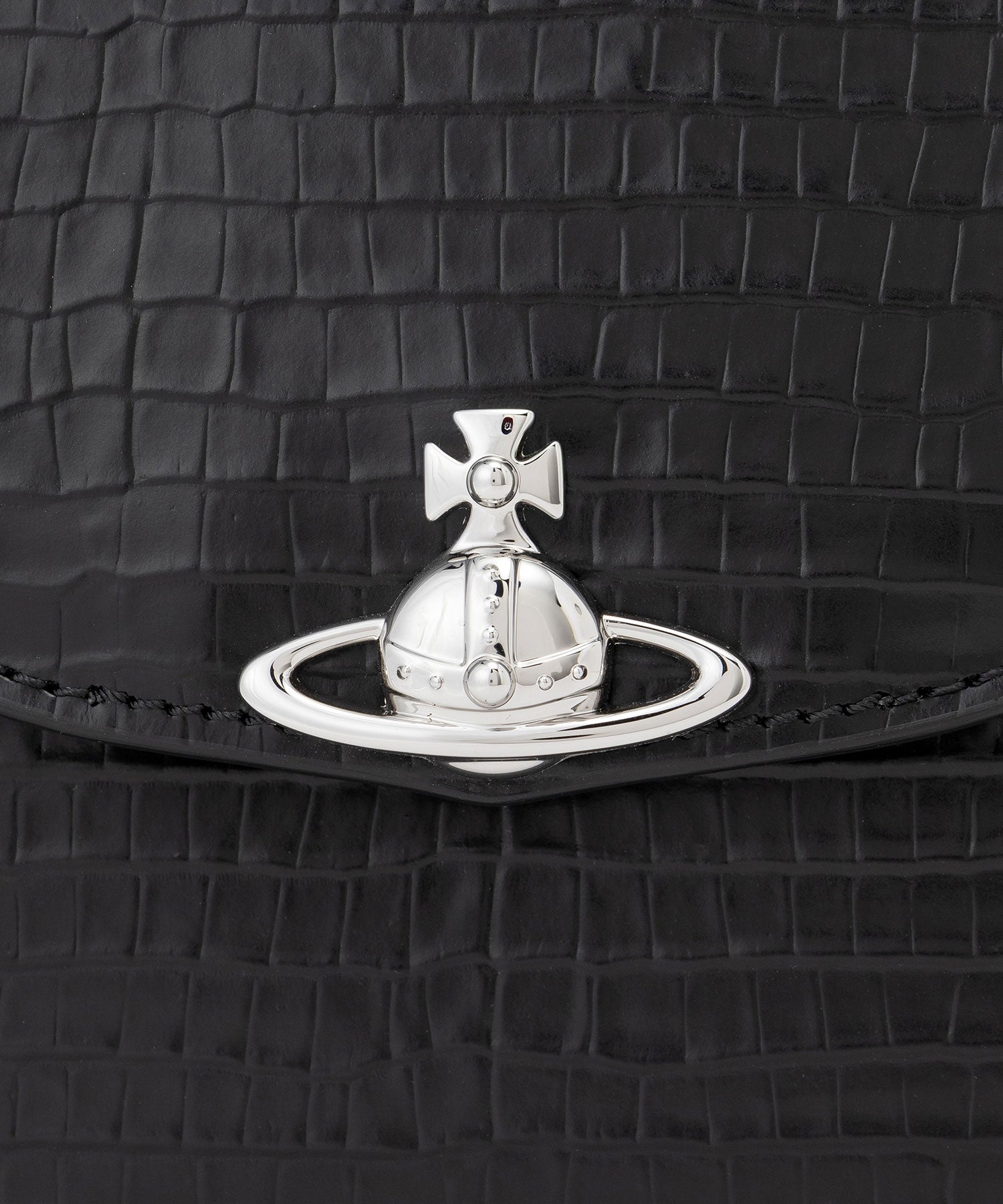 MINI CROC JODIE サドルバッグ(ブラック)（メンズ）（1220952041