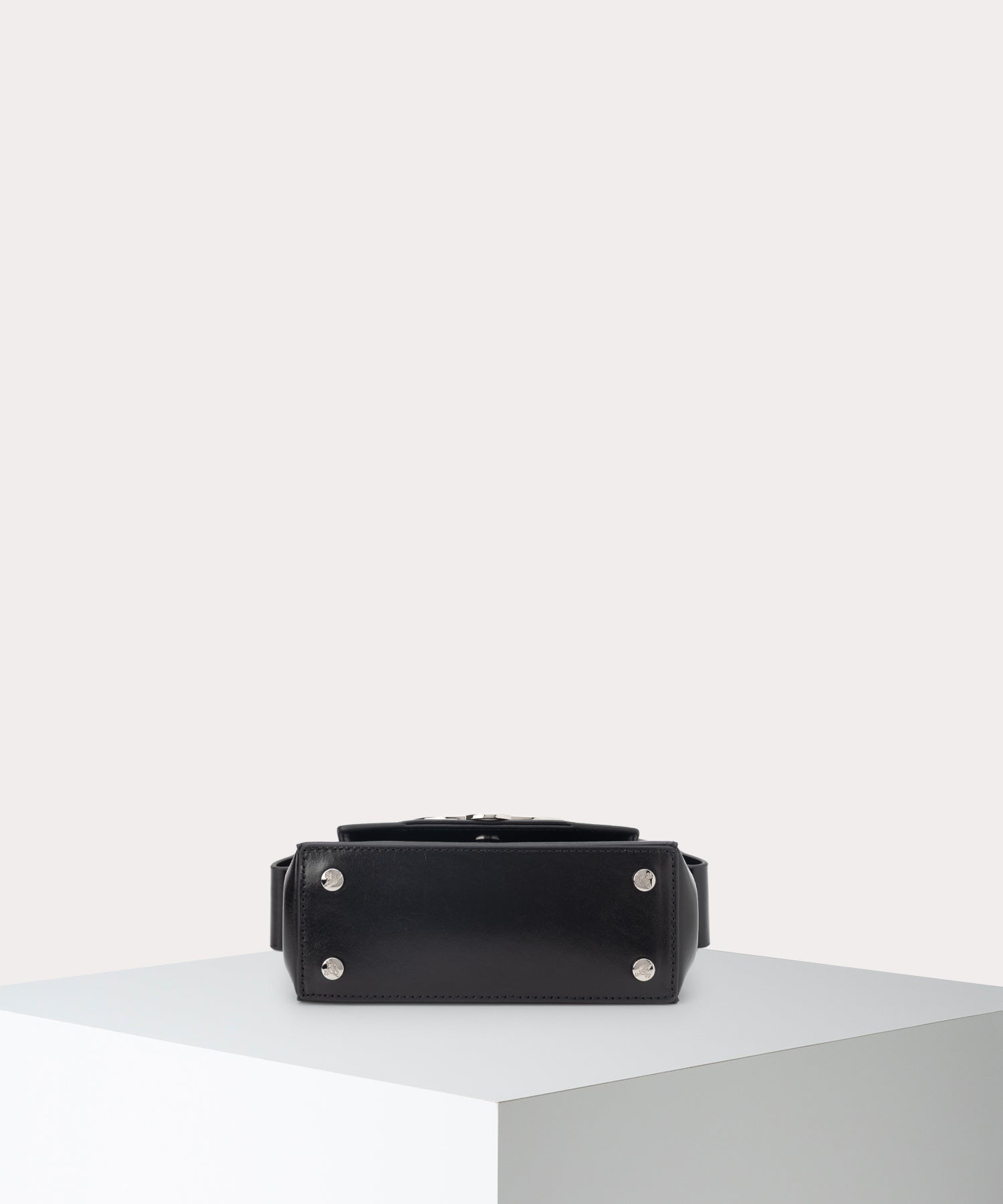 Vivienne Westwood ハンドバッグ SHINY LEATHER HAZEL ハンドバッグS(ブラック)（メンズ