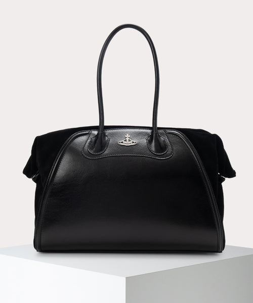 Vivienne Westwood ハンドバッグ SMOOTH LEATHER BETTY ハンドバッグM(ブラック)（メンズ