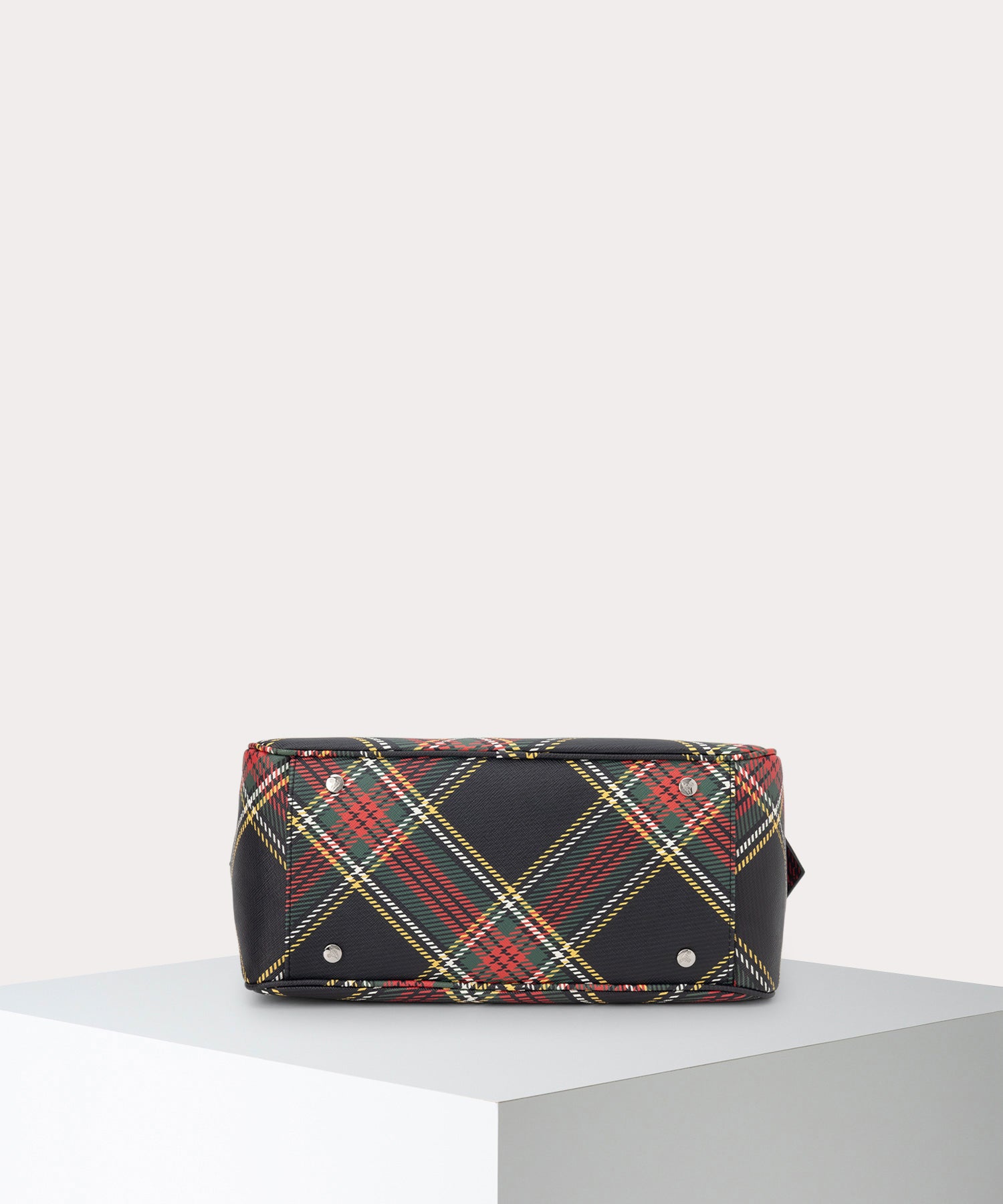 【Vivienne Westwood 】新作 タータン柄 Yasmine ハンドバッグ M SAFFIANO PRINTED YASMINE ハンドバッグM(CHELSEA TARTAN