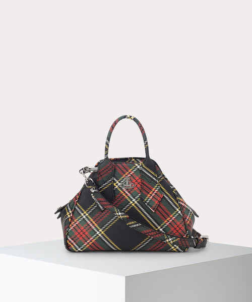 Vivienne Westwood ハンドバッグ 青と黒チェック Vivienne Westwood（ハンドバッグ ・ ブルー・ネイビー/青色系