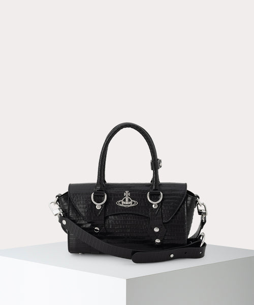 バッグ・カバンその他 Vivienne croc embossed clutch bag Vivienne Westwood croc-embossed Clutch Bag | Black | FARFETCH