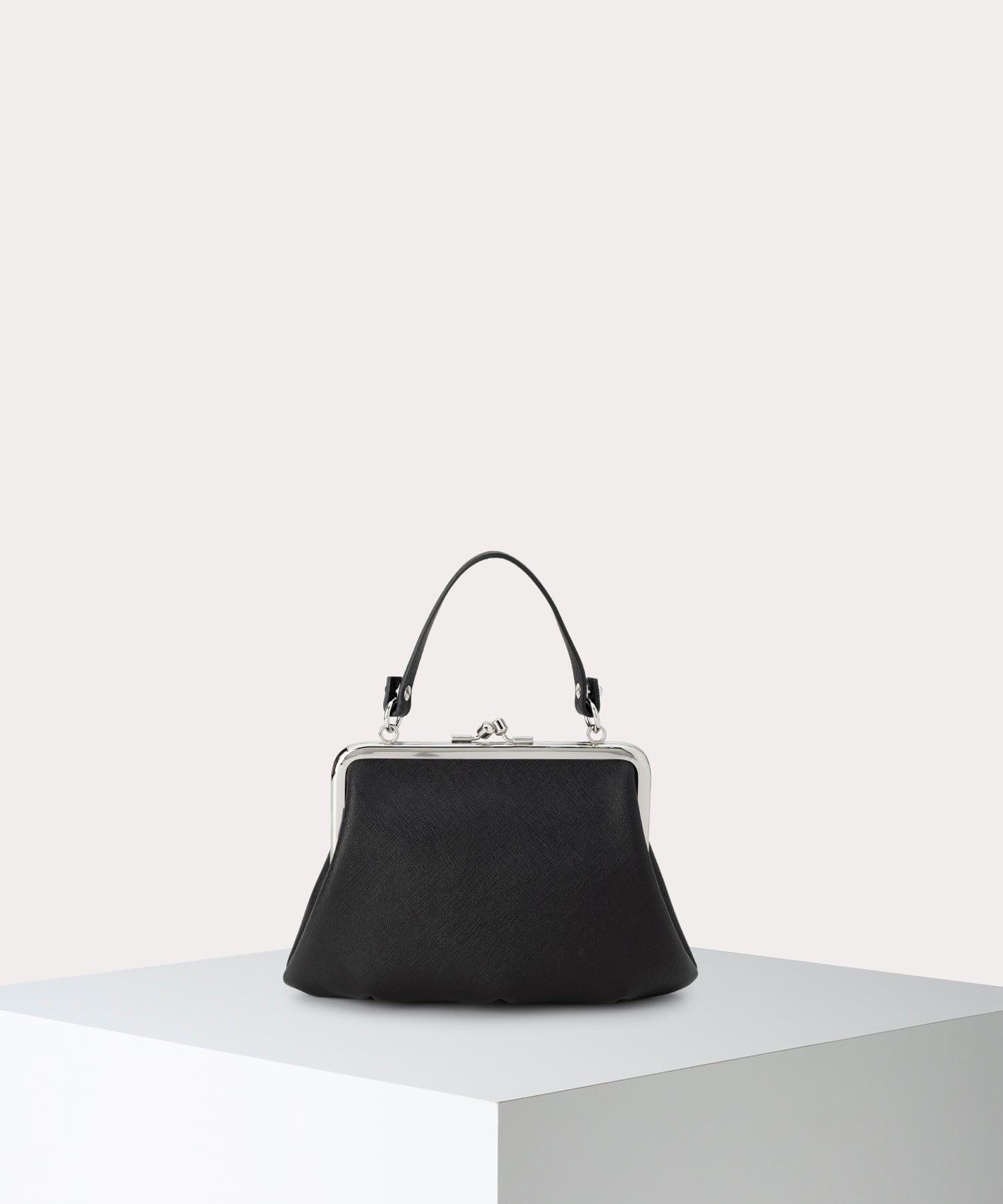 SAFFIANO PLAIN GRANNY 口金ショルダーバッグ