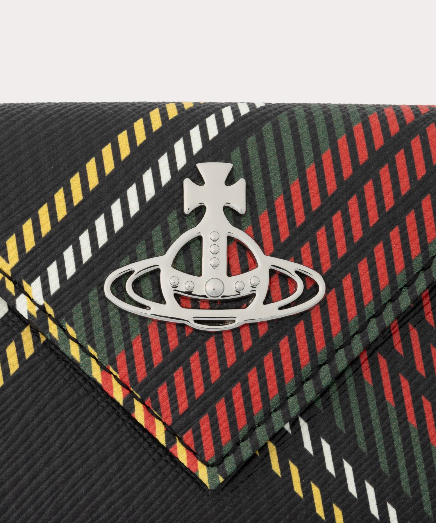 SAFFIANO PRINTED ENVELOPE 三つ折りミニ財布(CHELSEA TARTAN