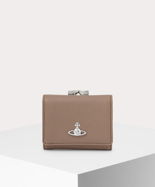 SUPPLE LEATHER 口金三つ折り財布
