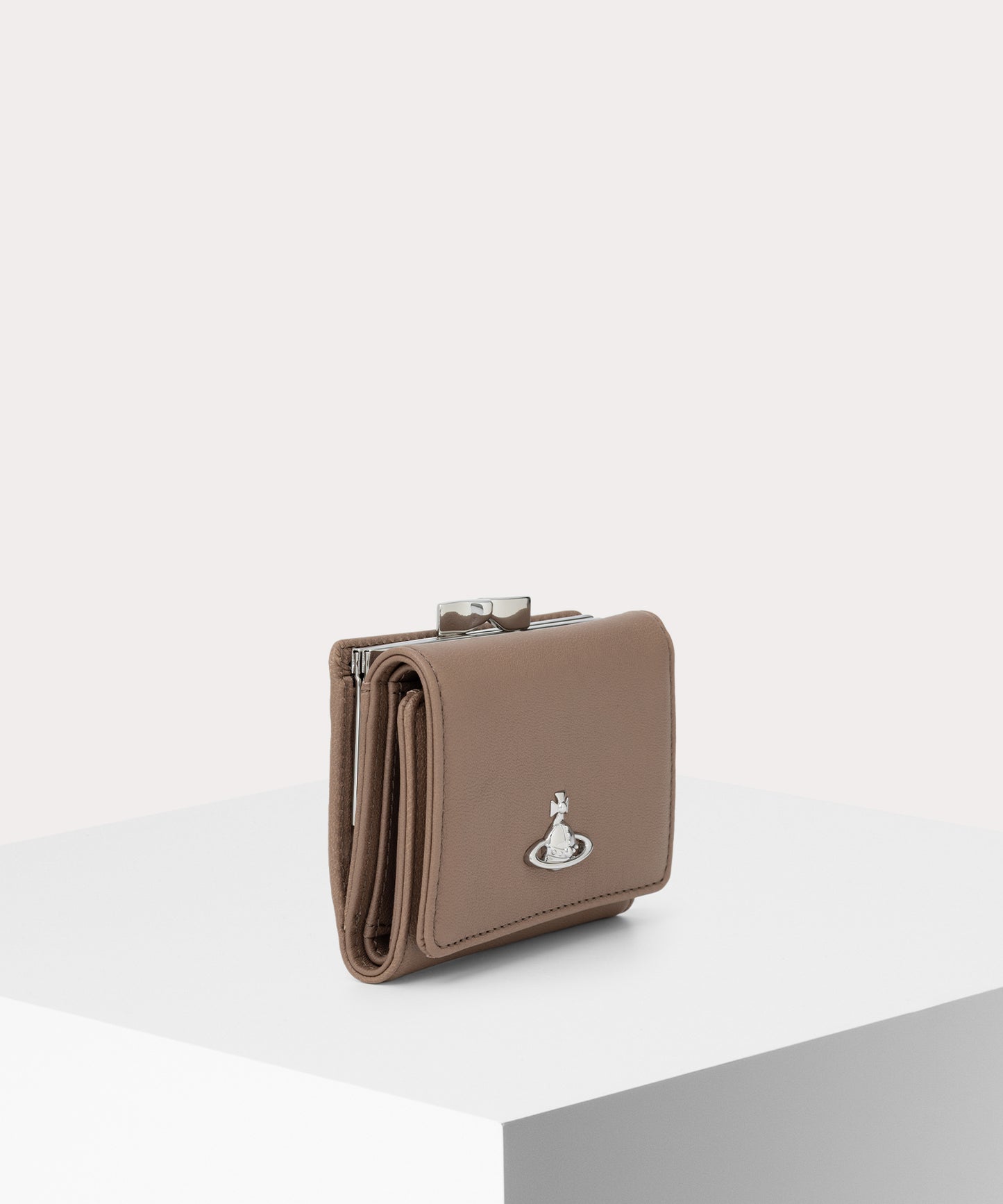 SUPPLE LEATHER 口金三つ折り財布