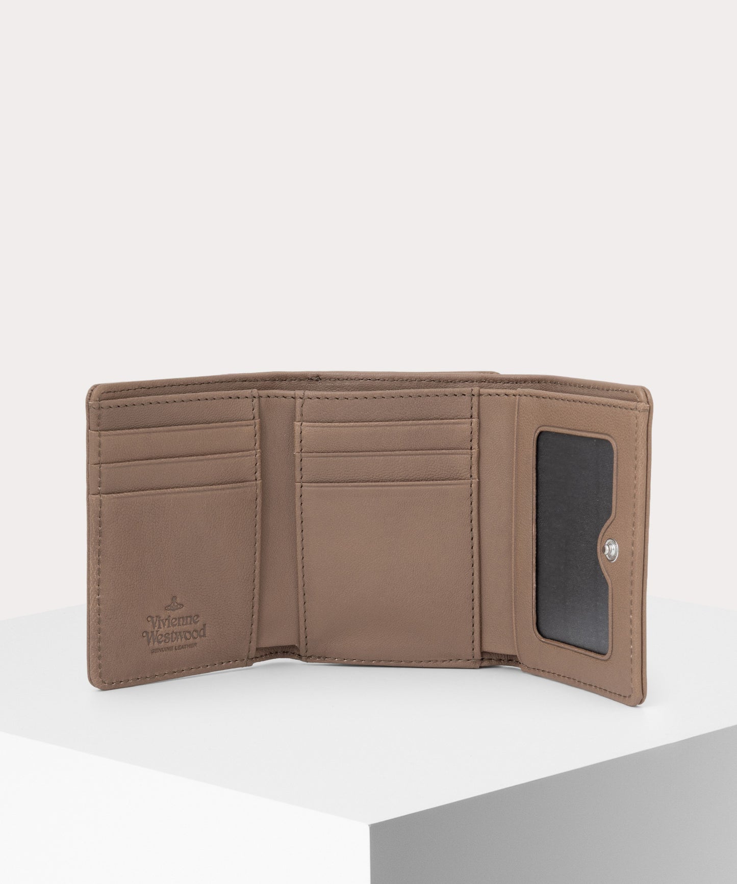 SUPPLE LEATHER 口金三つ折り財布