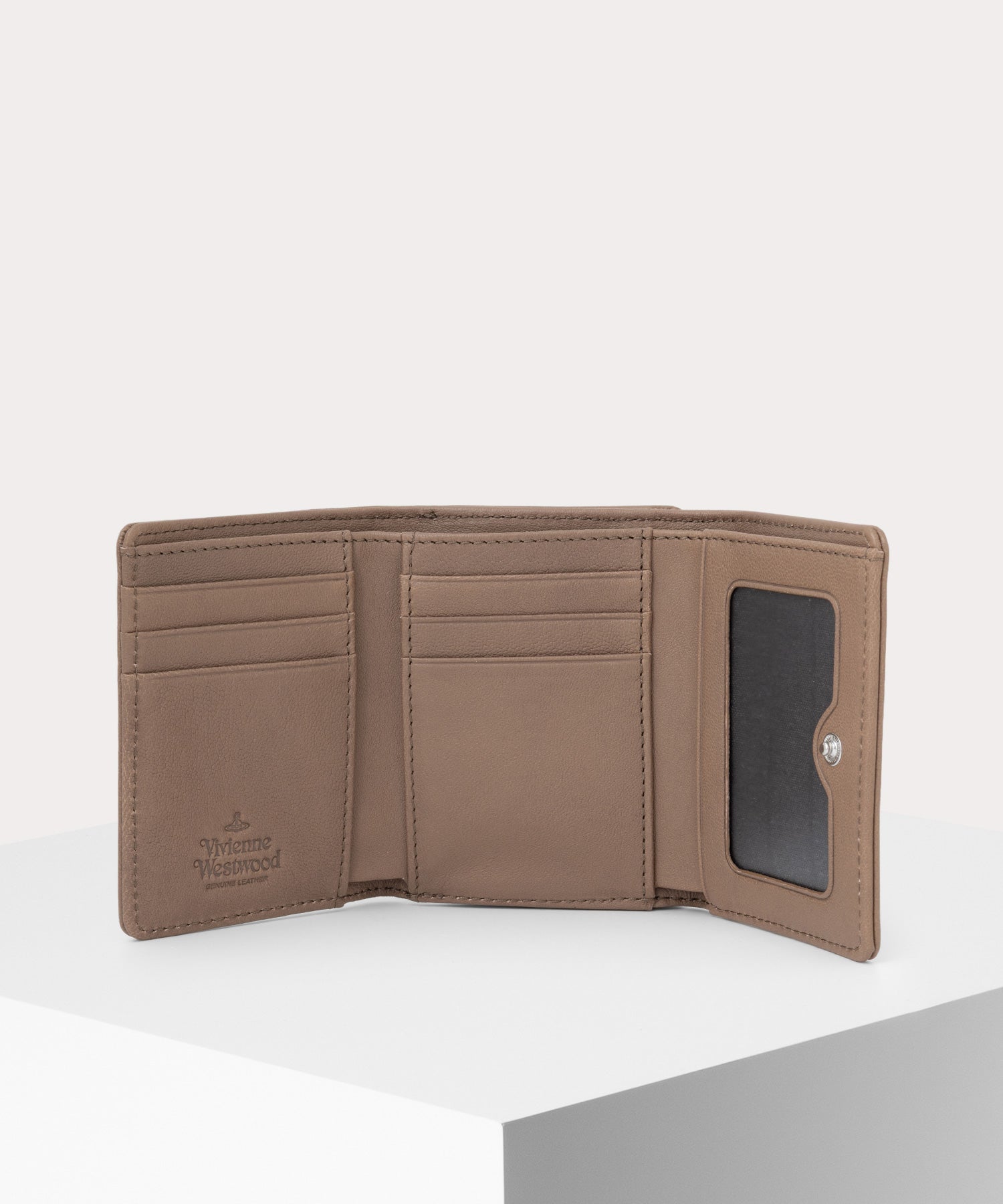 SUPPLE LEATHER 口金三つ折り財布