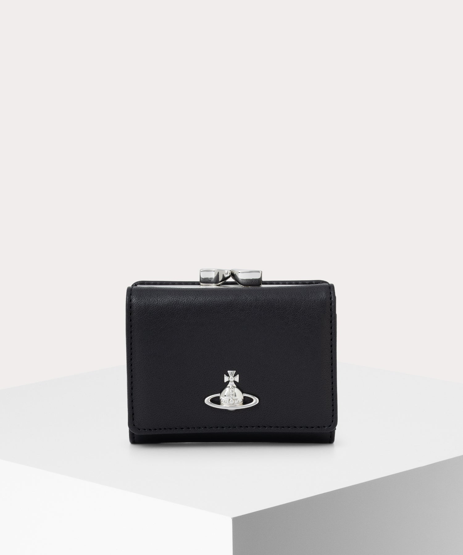 SUPPLE LEATHER 口金三つ折り財布