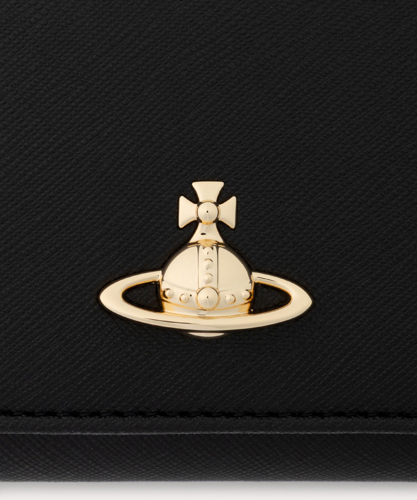 SAFFIANO PLAIN 口金三つ折り財布