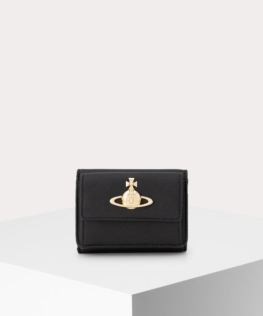 SAFFIANO PLAIN 三つ折りミニ財布