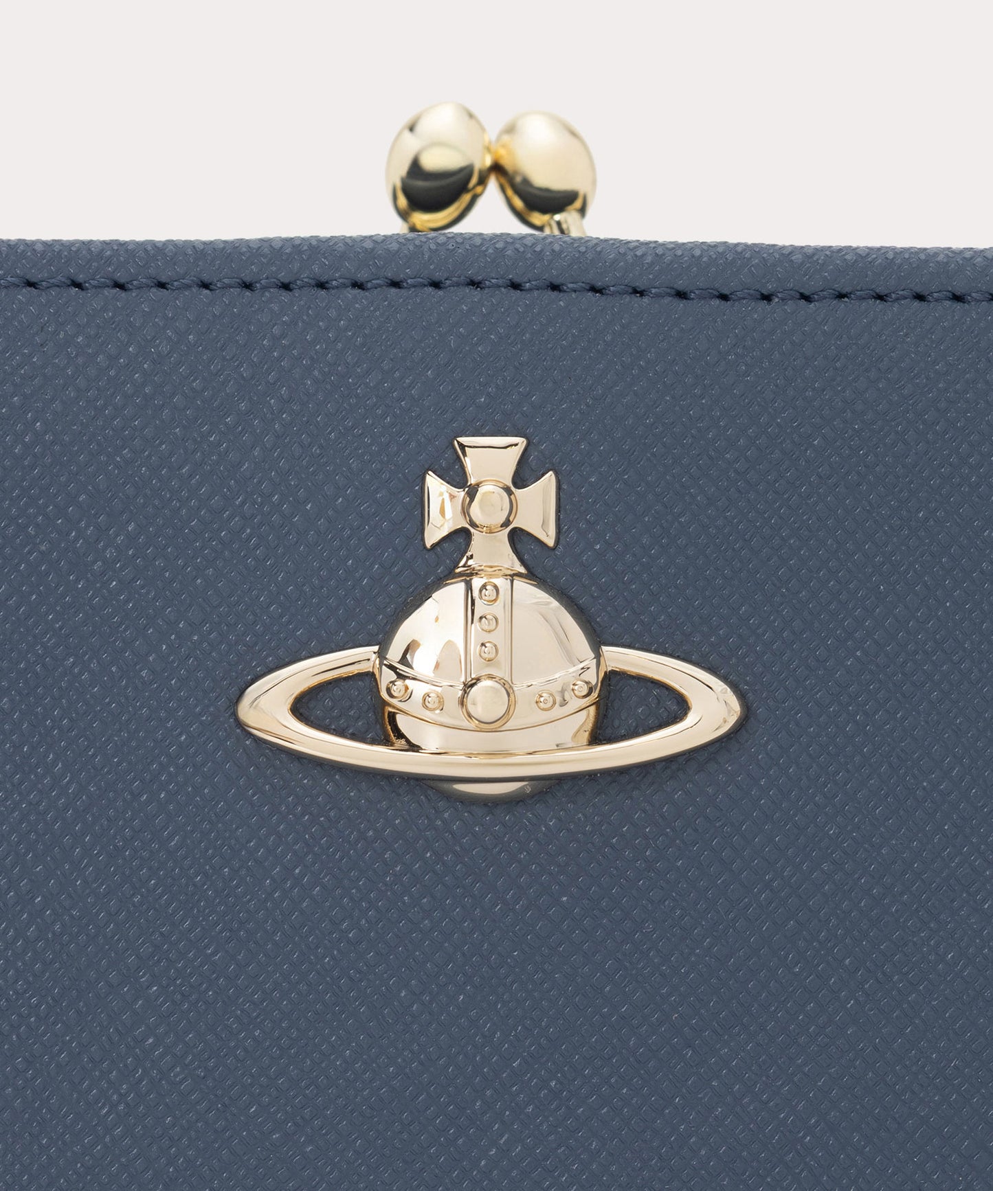 SAFFIANO PLAIN 口金二つ折り財布