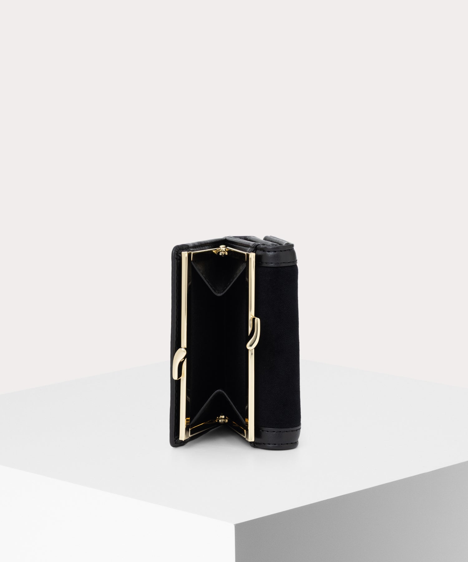 VELVET 口金三つ折り財布(ブラック)（メンズ）（1220952139）｜財布