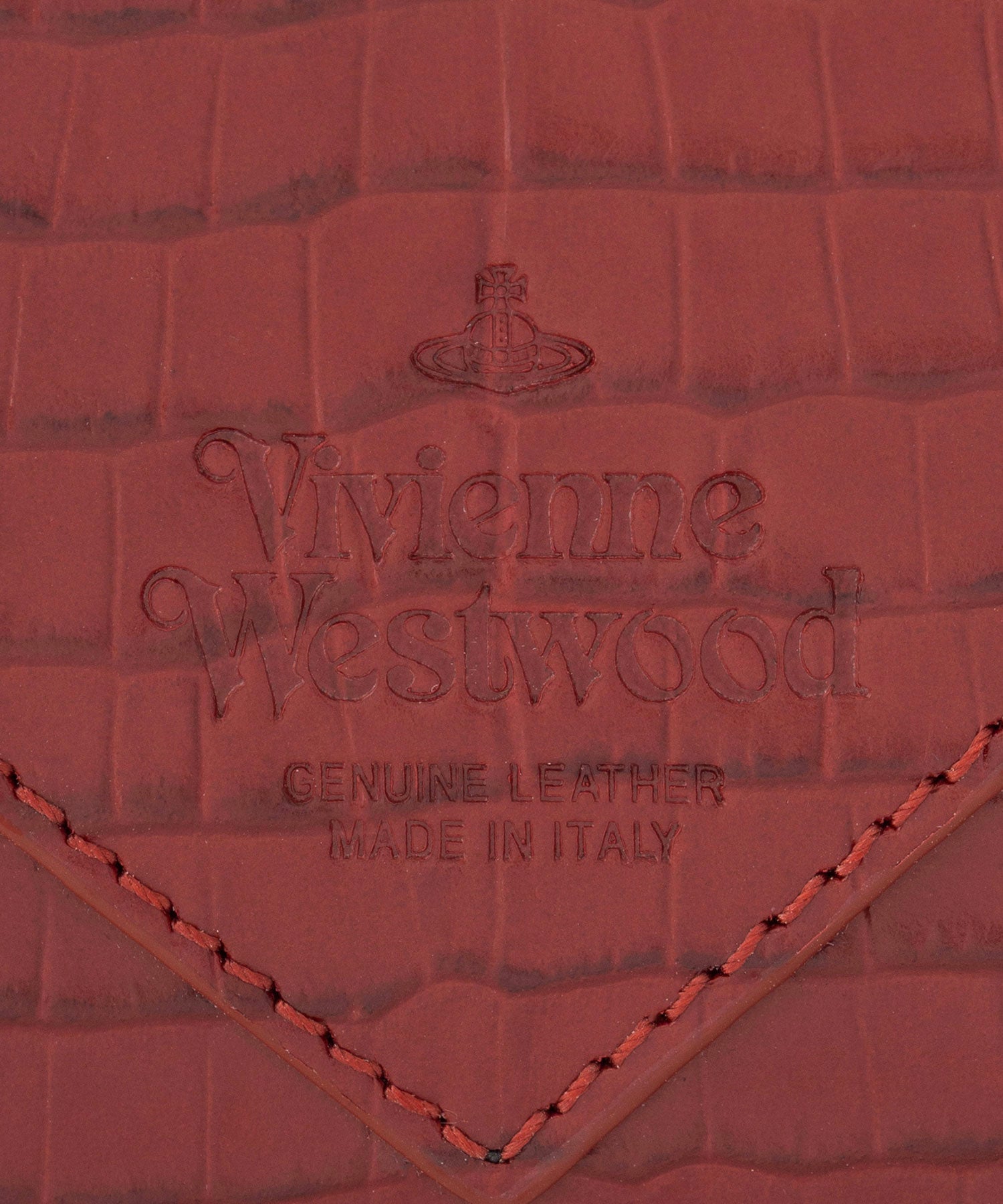 MINI CROC EMBOSSED HEART カードケース
