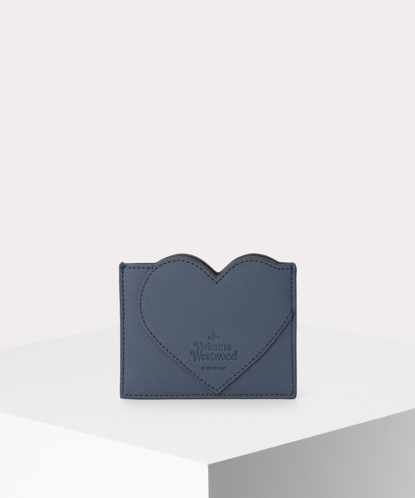 SAFFIANO PLAIN HEART カードケース