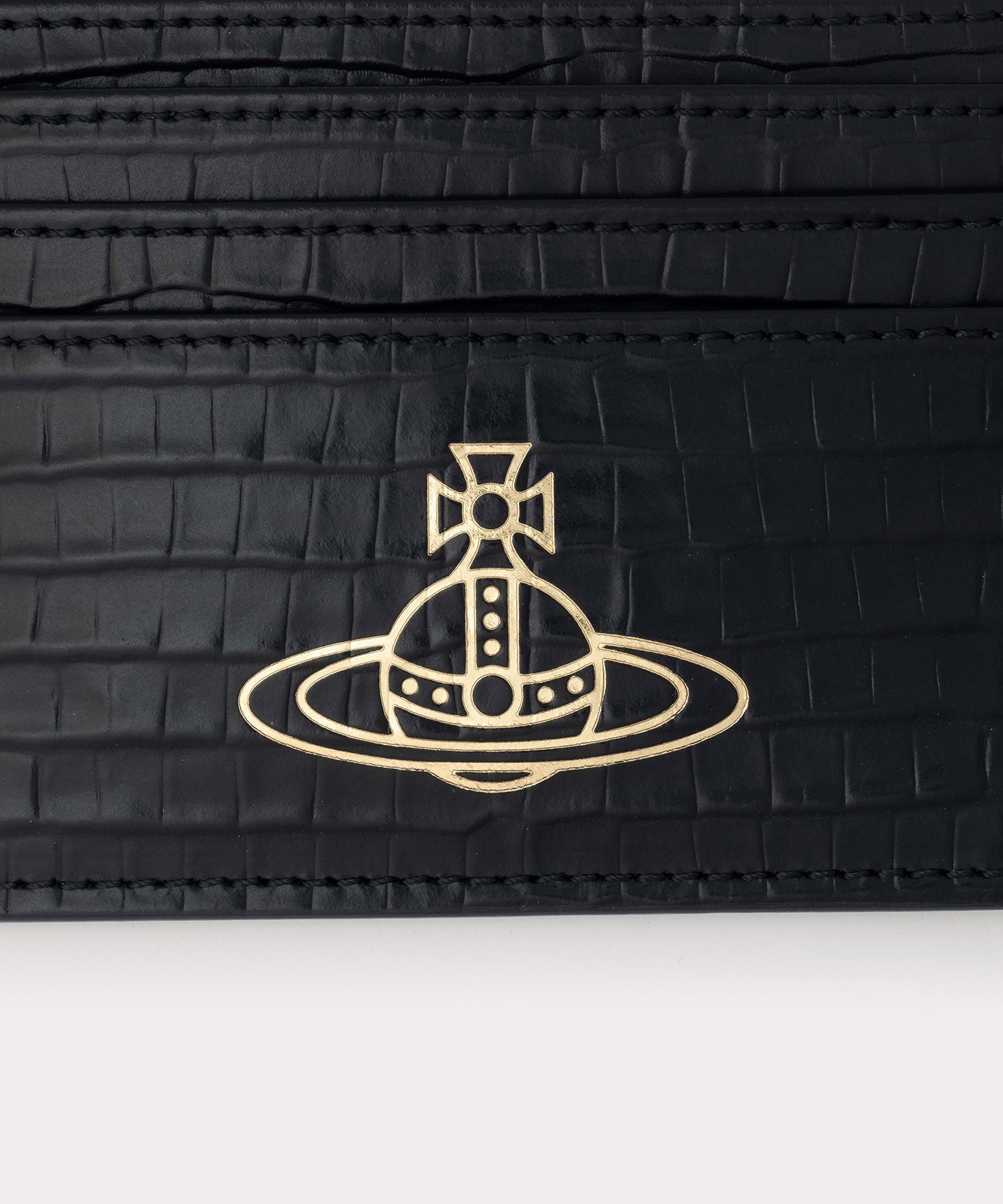 MINI CROC EMBOSSED FOIL カードケース