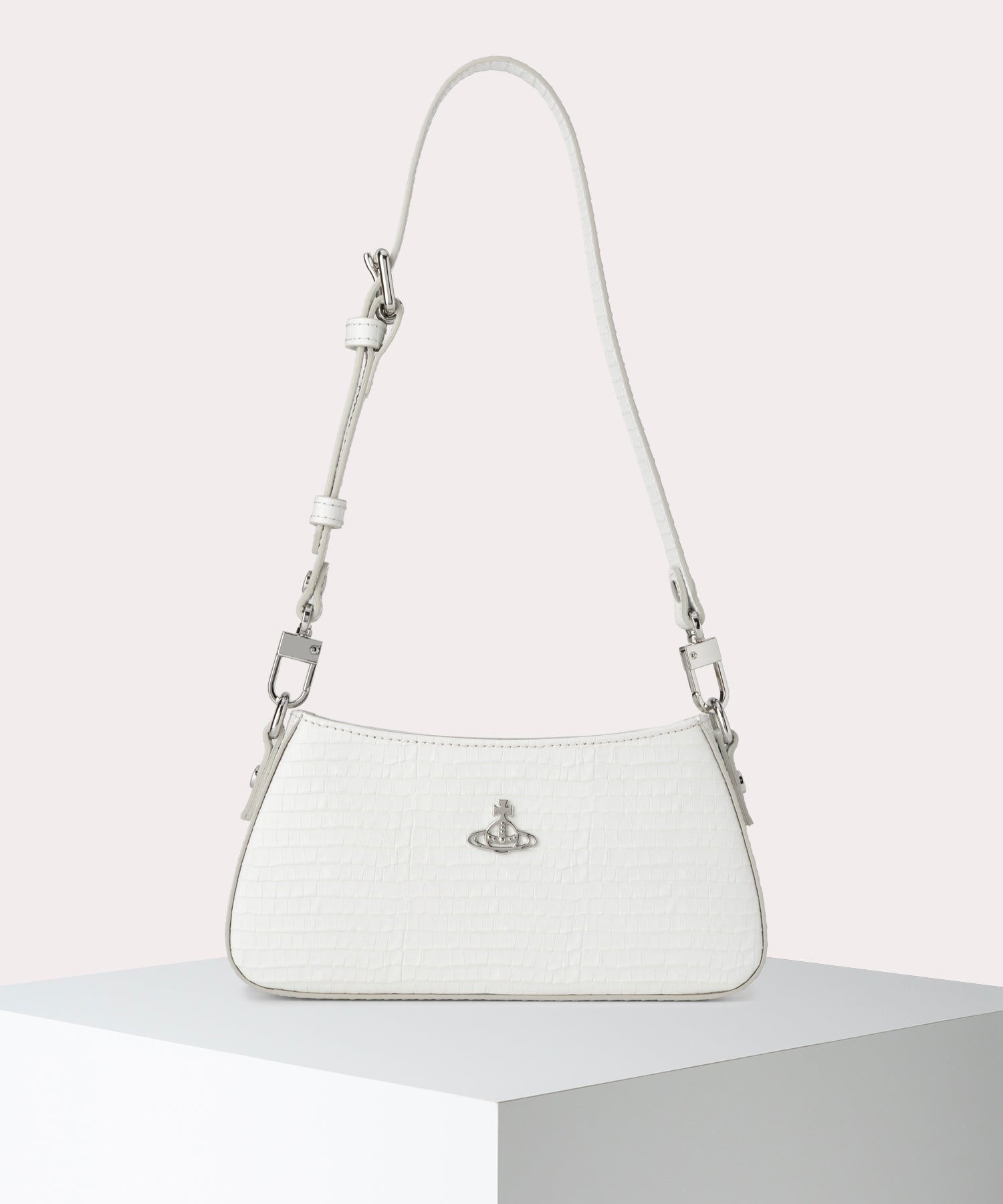 MINI CROC EMBOSSED TASHA ショルダーバッグ