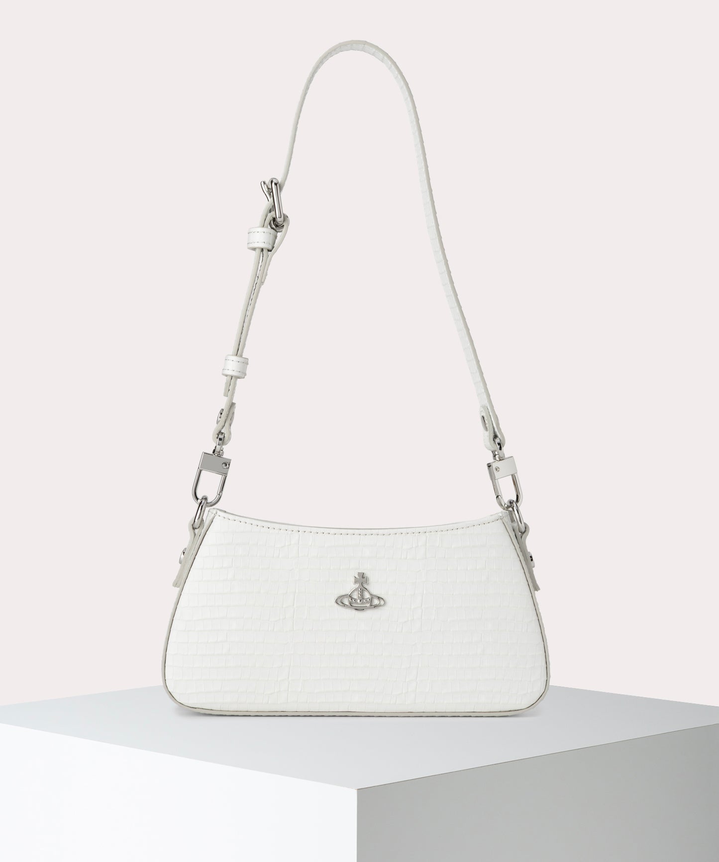 MINI CROC EMBOSSED TASHA ショルダーバッグ
