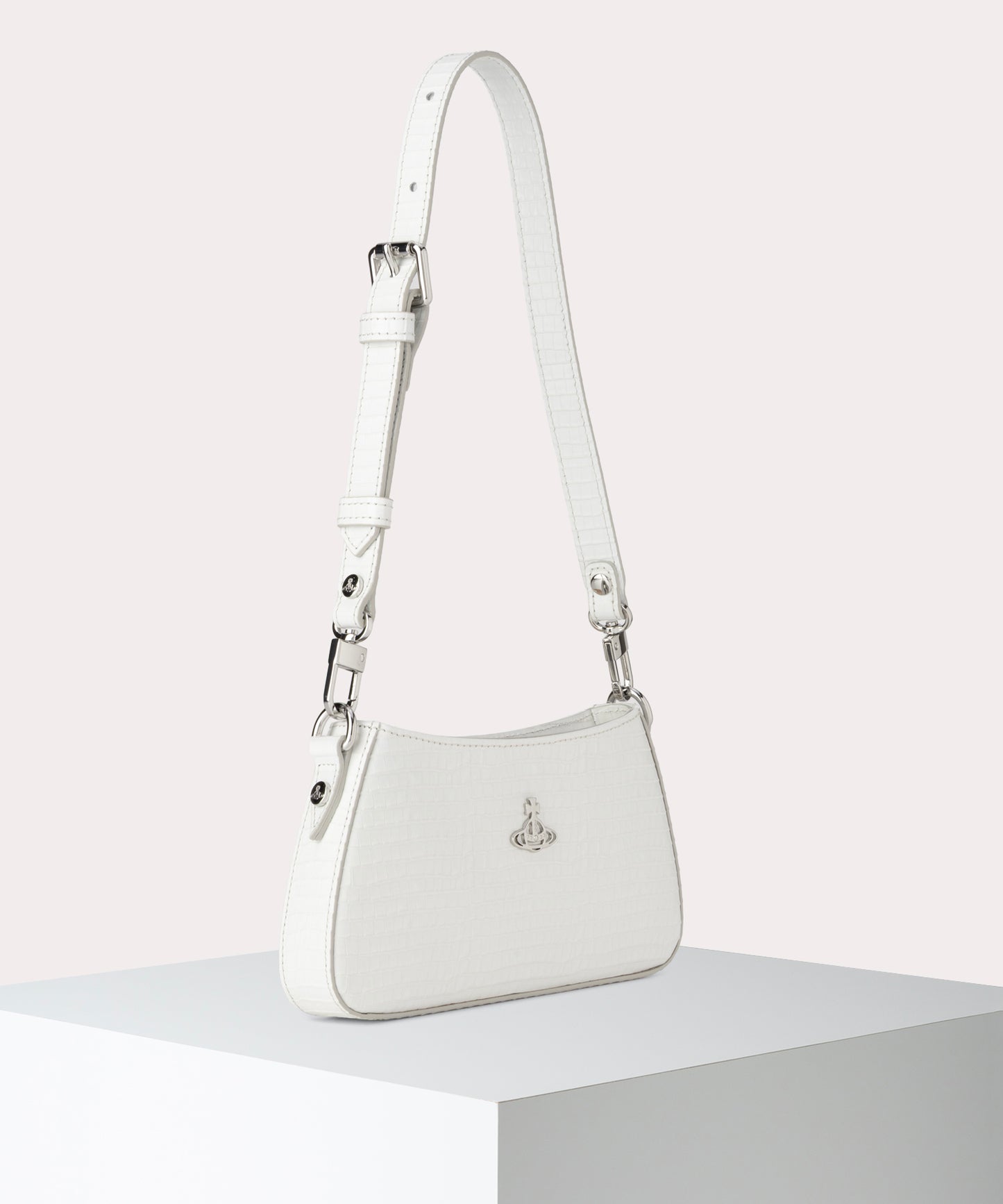 MINI CROC EMBOSSED TASHA ショルダーバッグ