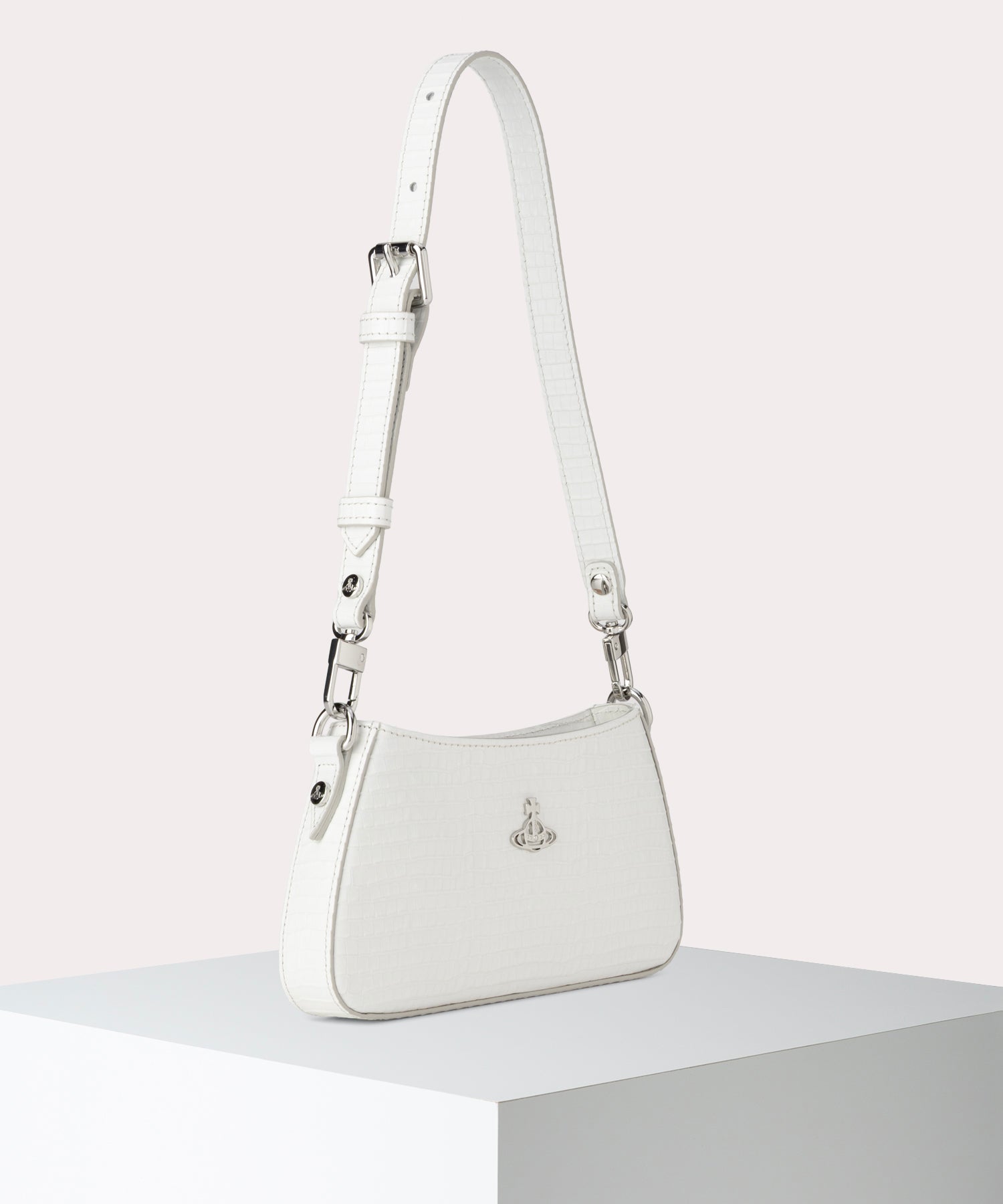 MINI CROC EMBOSSED TASHA ショルダーバッグ