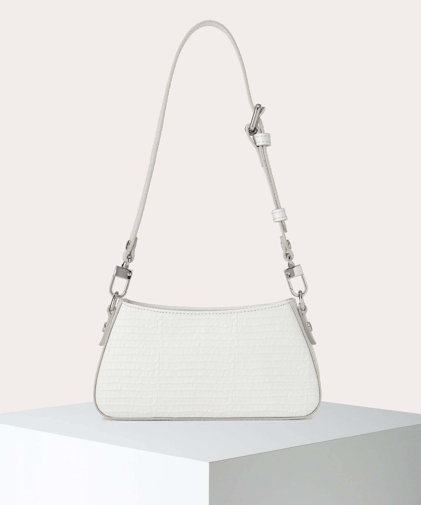 MINI CROC EMBOSSED TASHA ショルダーバッグ