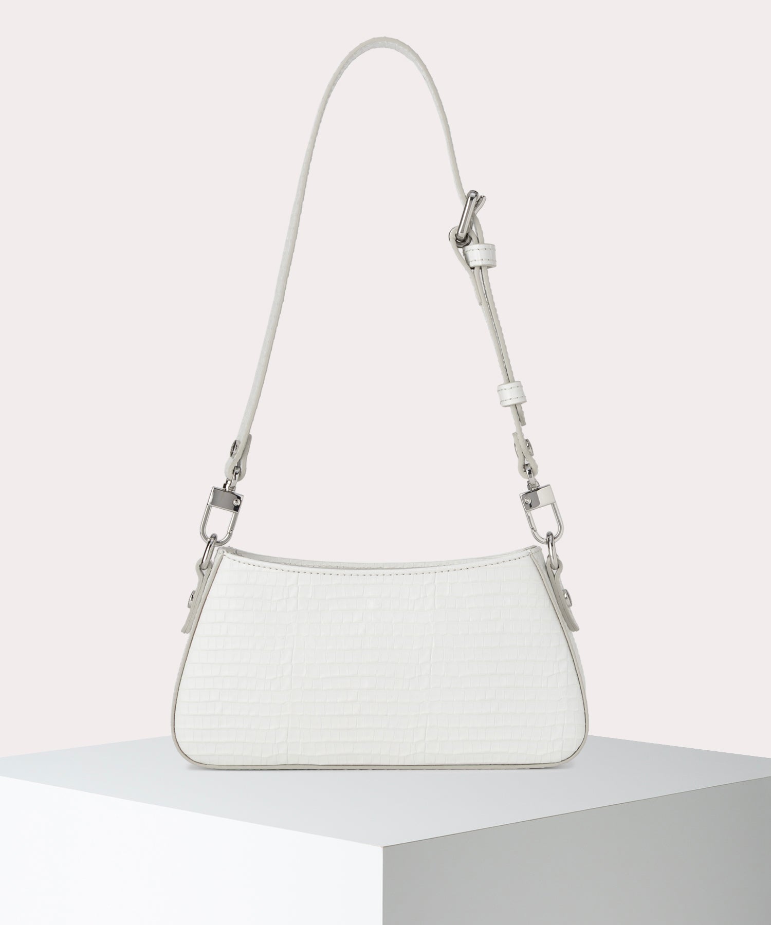 MINI CROC EMBOSSED TASHA ショルダーバッグ