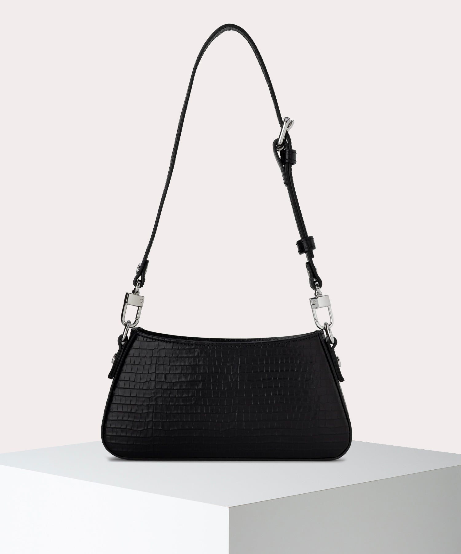 MINI CROC EMBOSSED TASHA ショルダーバッグ