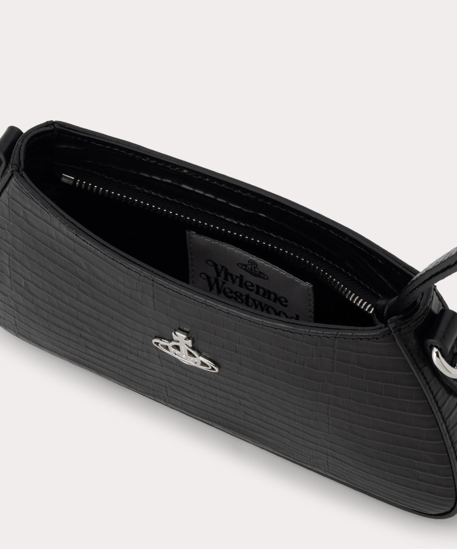 MINI CROC EMBOSSED TASHA ショルダーバッグ