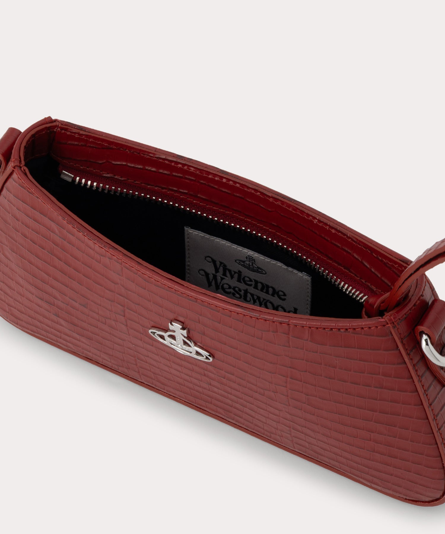 MINI CROC EMBOSSED TASHA ショルダーバッグ