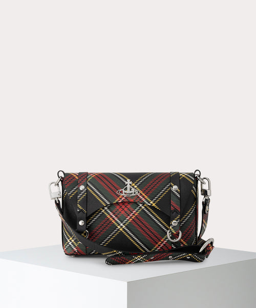 SAFFIANO PRINTED DB KIMMY ショルダーバッグ(CHELSEA TARTAN
