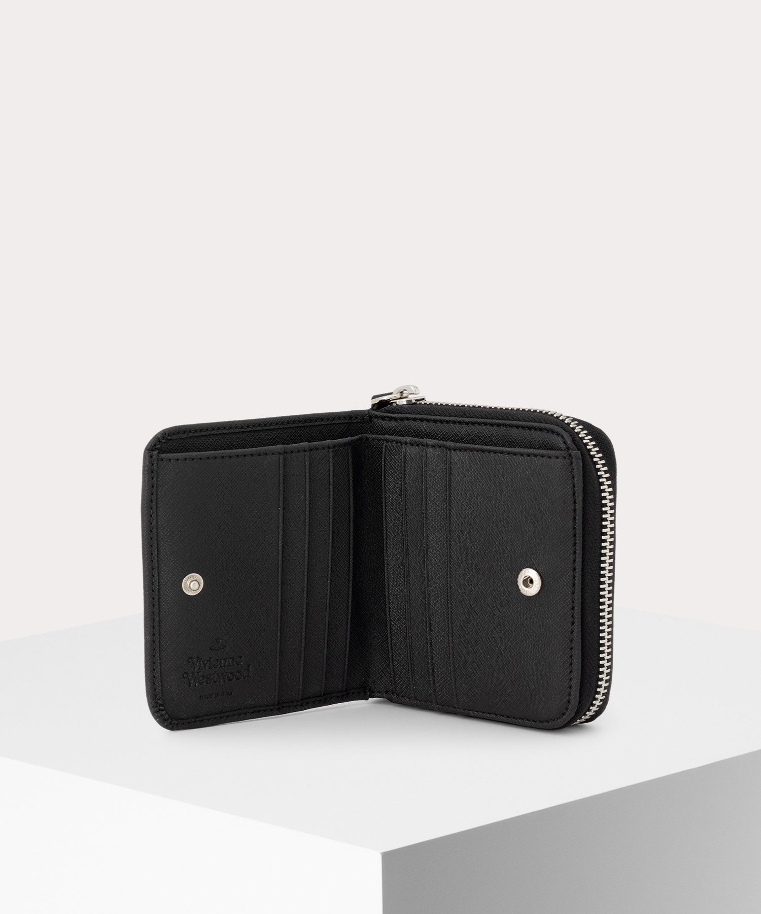 SAFFIANO PLAIN ラウンドファスナー財布(ブラック)(メンズ SAFFIANO PLAIN ラウンドファスナー財布(ブラック)(メンズ