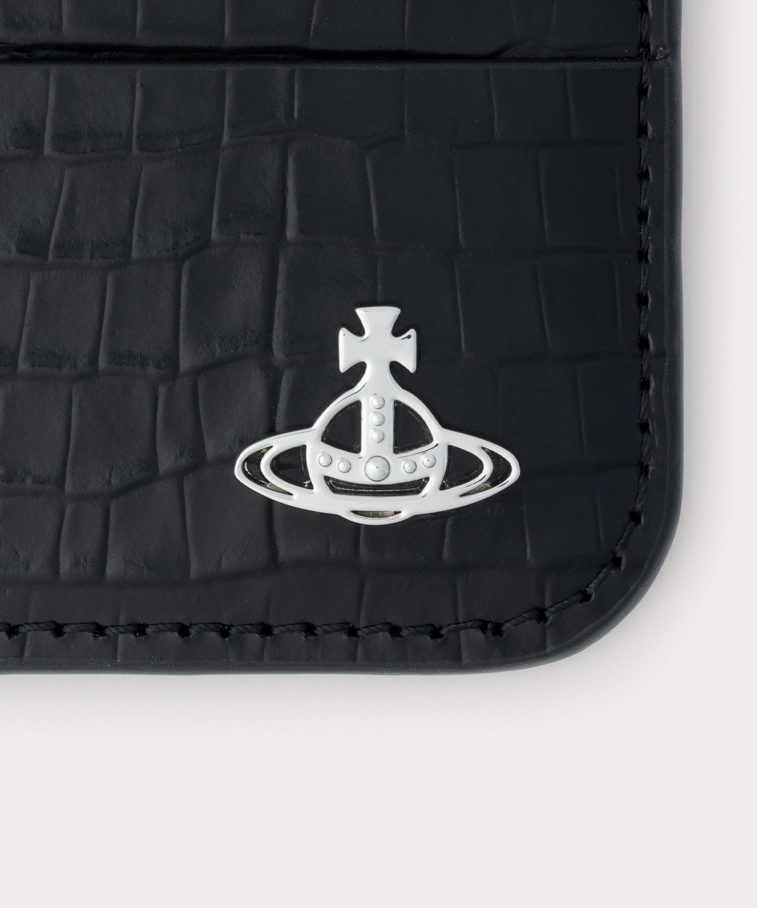 MINI CROC EMBOSSED チェーン付カードケース
