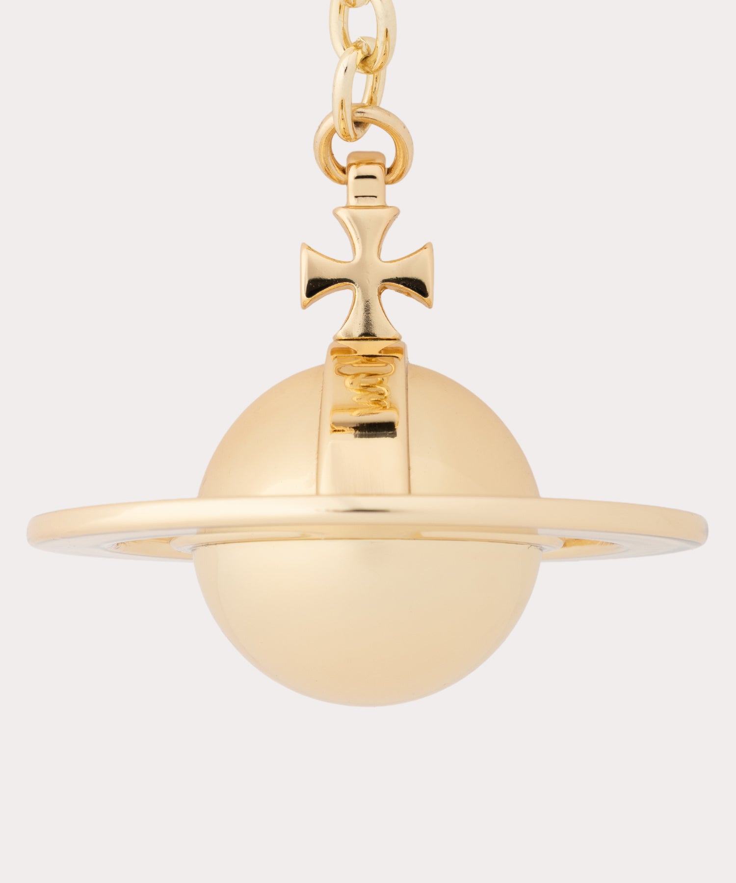 3D ORB キーホルダー(ブラック×ゴールド)（メンズ）（1220952307