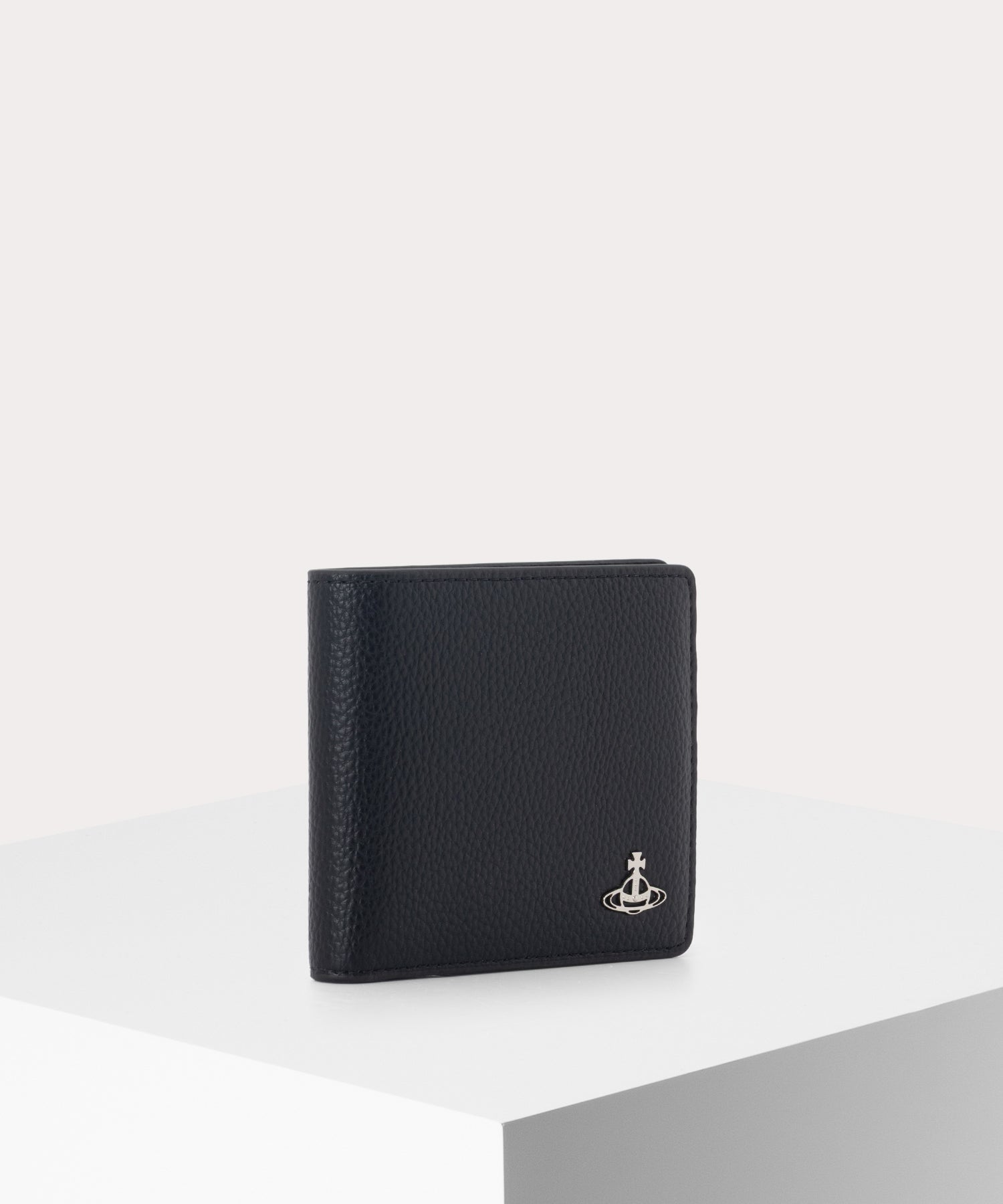 PU GRAIN MAN二つ折り財布(ブラック)（メンズ）（1220952335）｜財布