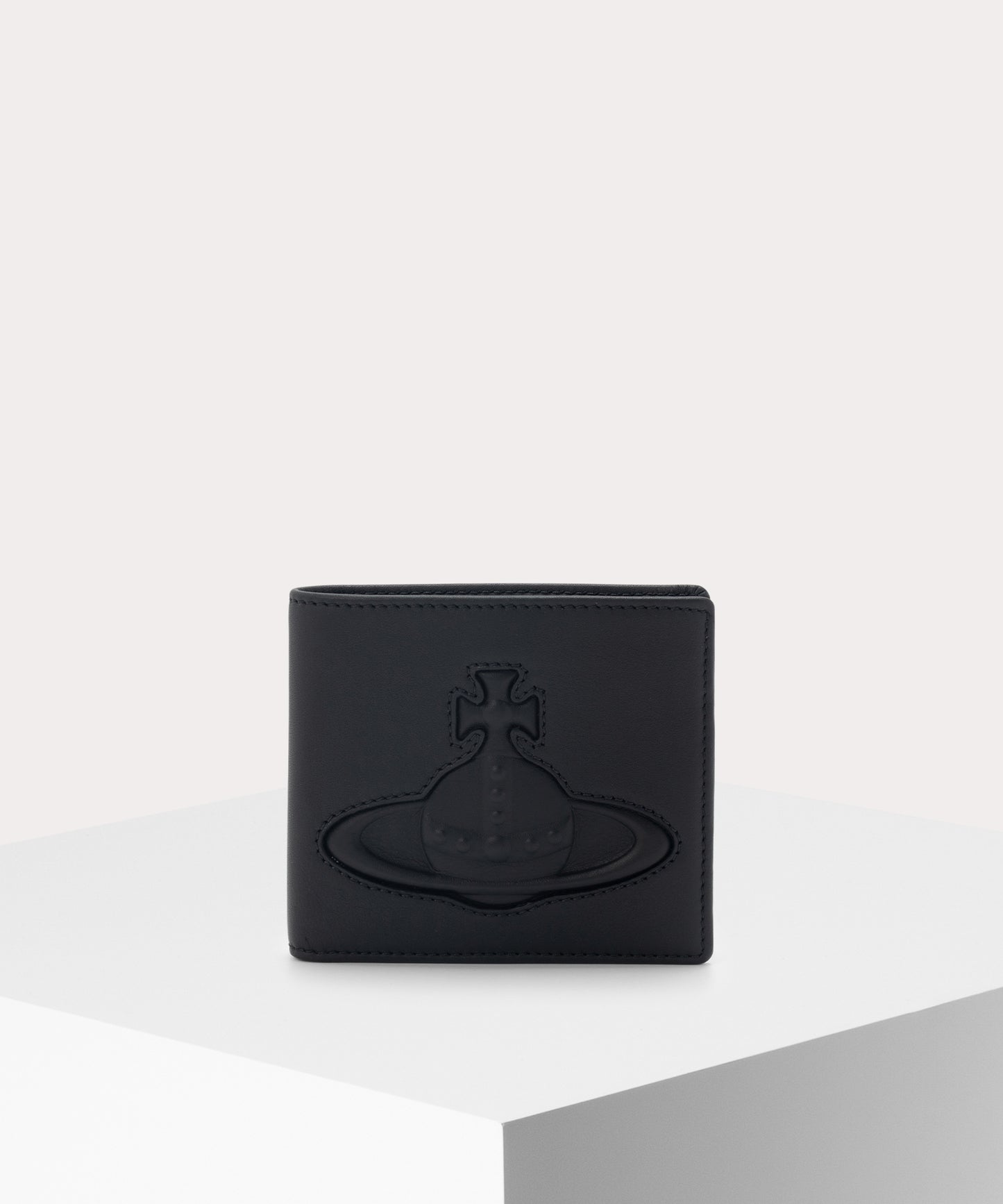 SMOOTH LEATHER INJECTE ORB MAN 二つ折り財布