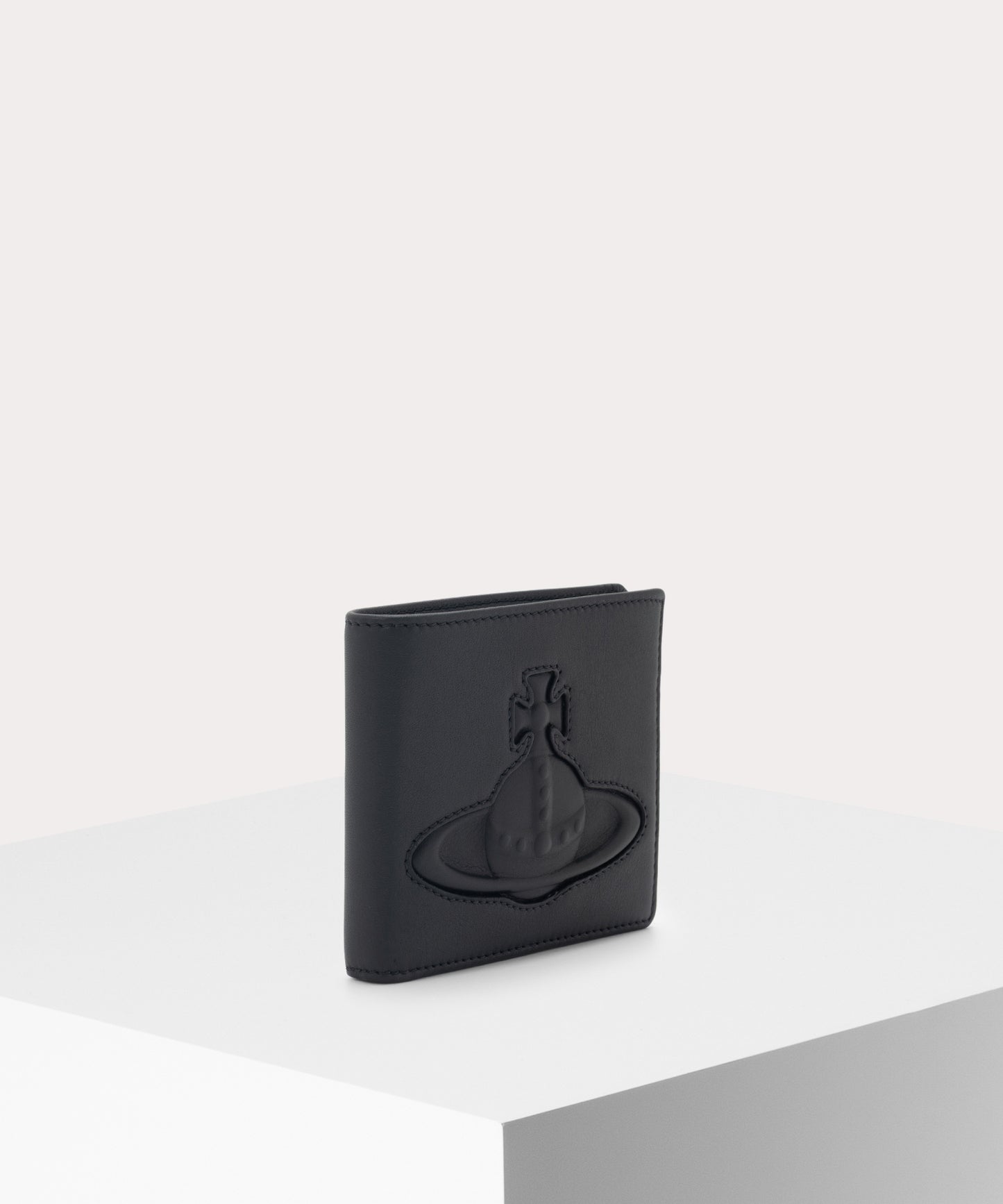 SMOOTH LEATHER INJECTE ORB MAN 二つ折り財布