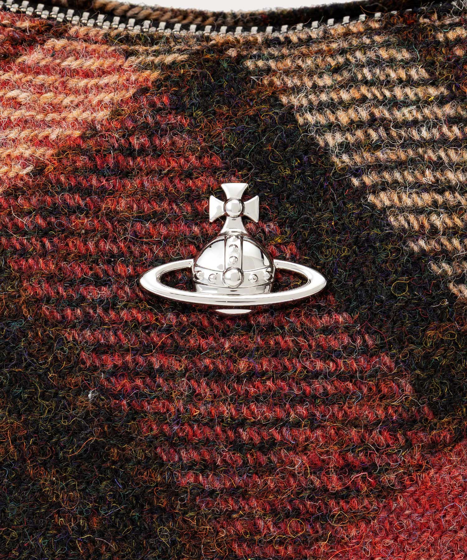 HARRIS TWEED CHECK KATE ショルダーバッグ(LIGHT CHECK)（メンズ