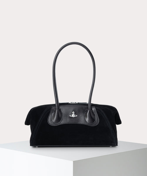 Vivienne Westwood　バッグ　黒/ブラック　レザー Vivienne Westwood☆ロゴトート 2WAYバッグ ブラック (Vivienne